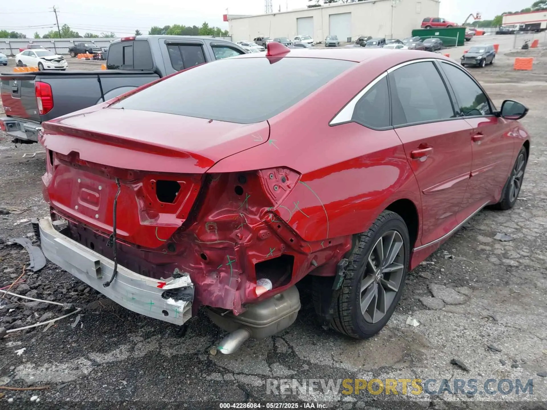 6 Photograph of a damaged car 1HGCV1F50MA000475 HONDA ACCORD 2021