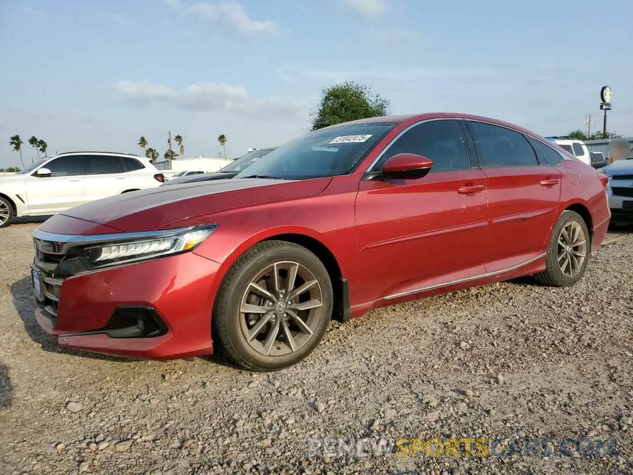 1 Photograph of a damaged car 1HGCV1F50MA014859 HONDA ACCORD 2021