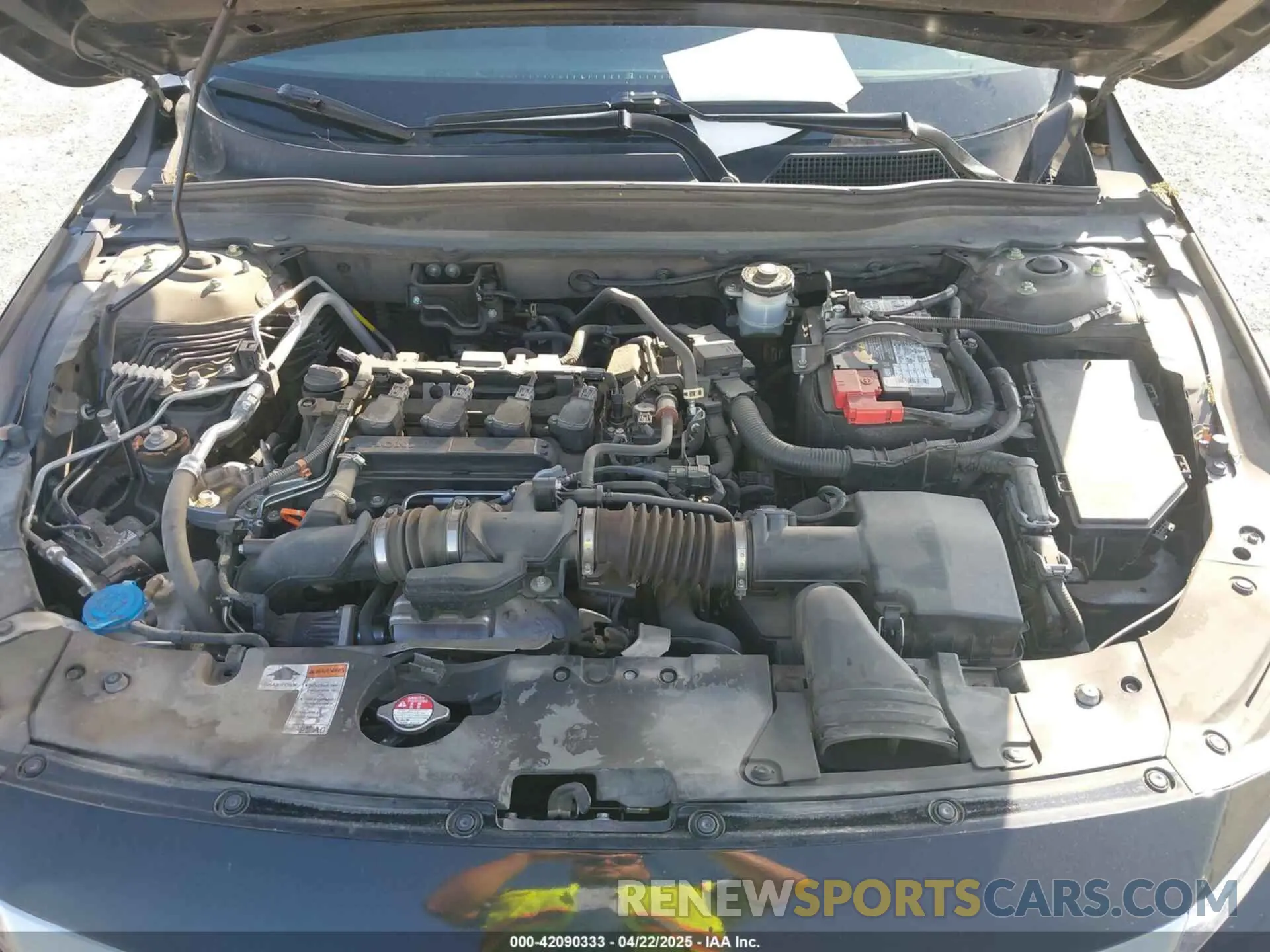 10 Photograph of a damaged car 1HGCV1F50MA060644 HONDA ACCORD 2021