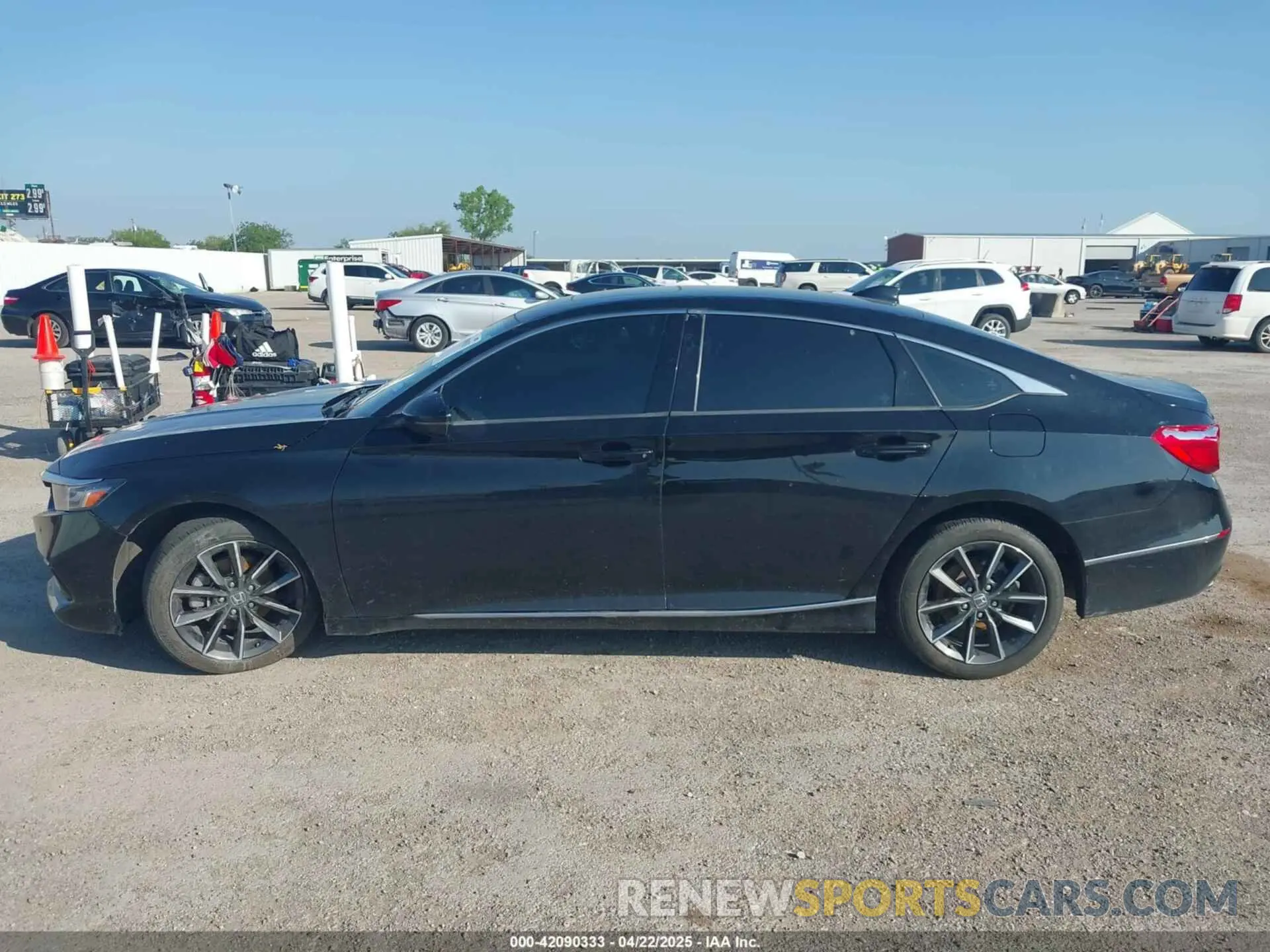 13 Photograph of a damaged car 1HGCV1F50MA060644 HONDA ACCORD 2021
