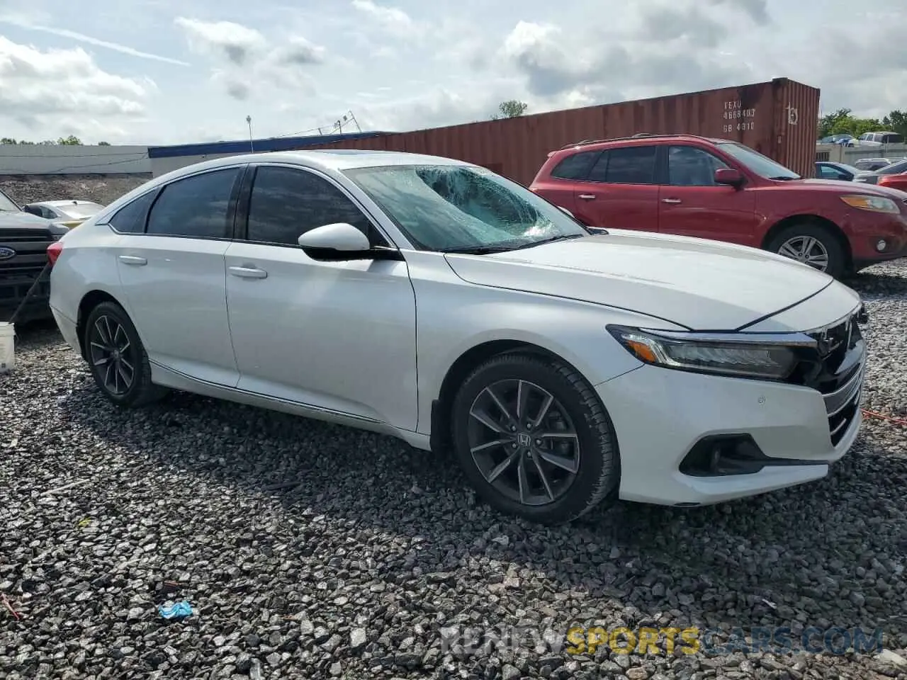 4 Photograph of a damaged car 1HGCV1F50MA064225 HONDA ACCORD 2021