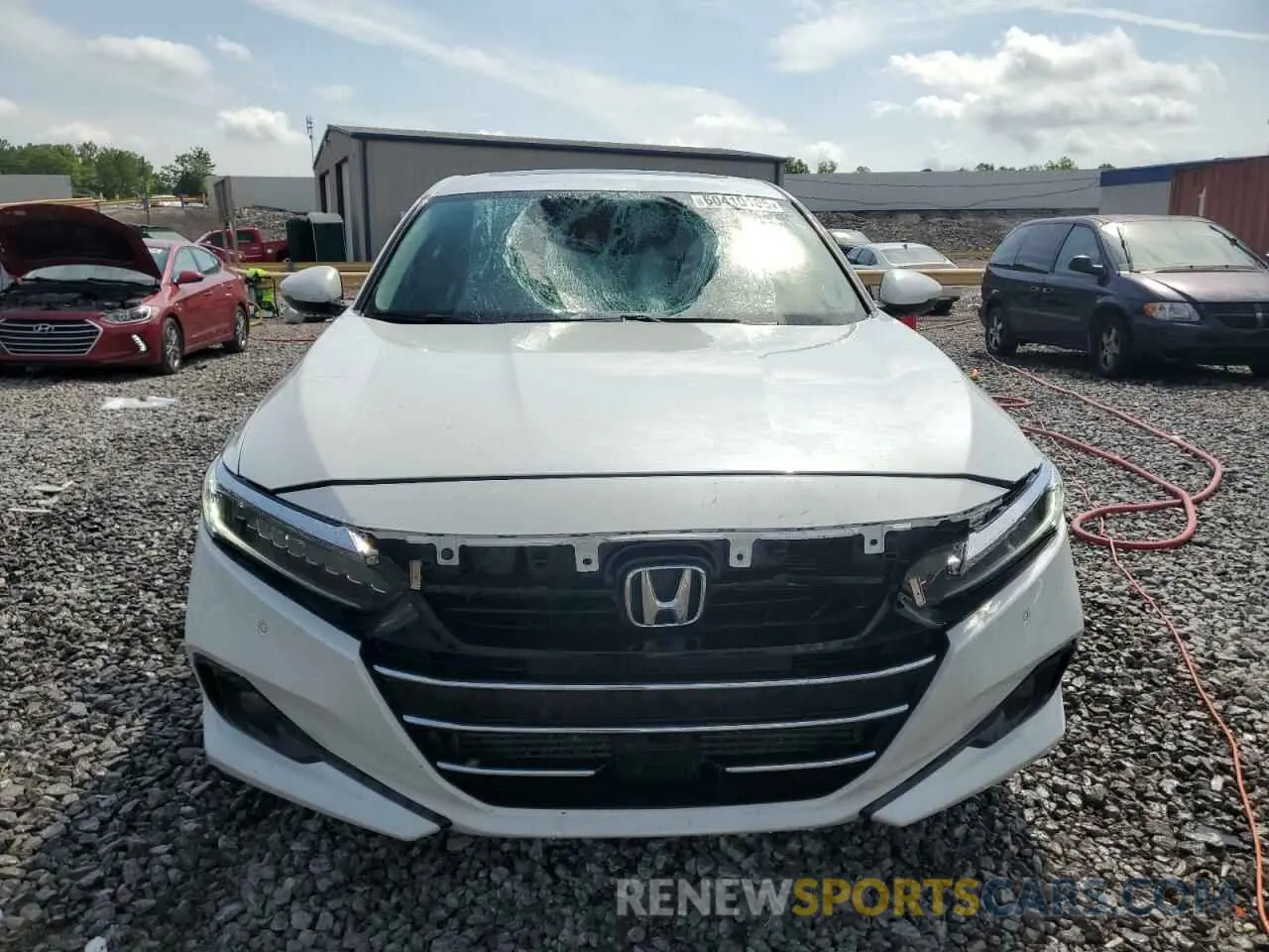 5 Photograph of a damaged car 1HGCV1F50MA064225 HONDA ACCORD 2021