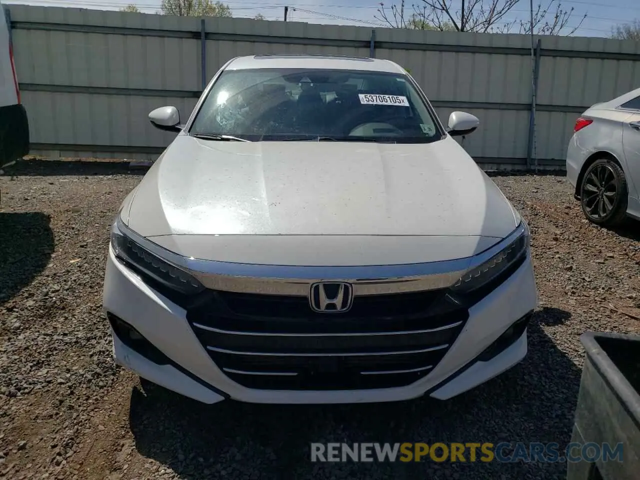 5 Photograph of a damaged car 1HGCV1F51MA020234 HONDA ACCORD 2021