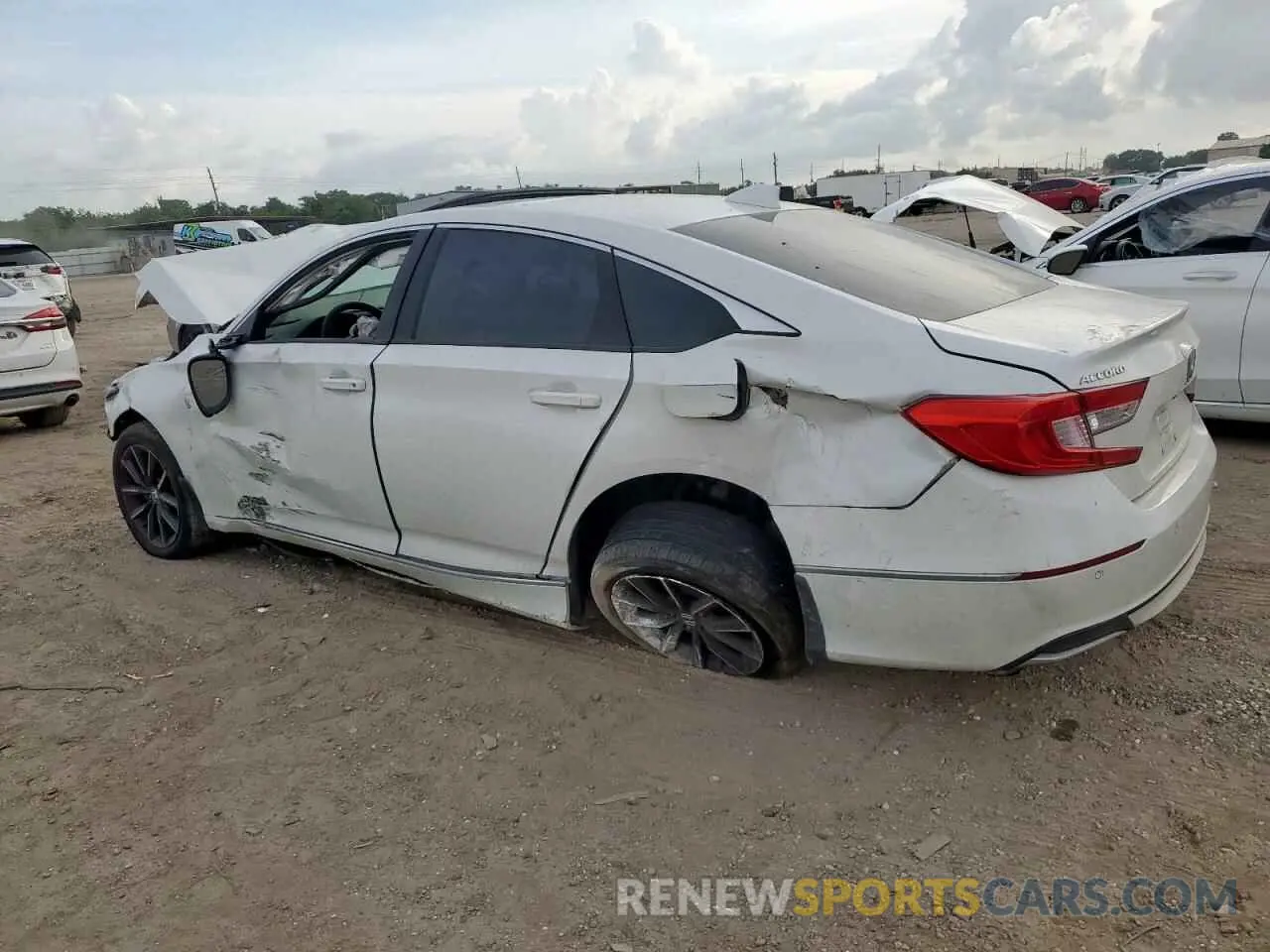 2 Photograph of a damaged car 1HGCV1F51MA059843 HONDA ACCORD 2021