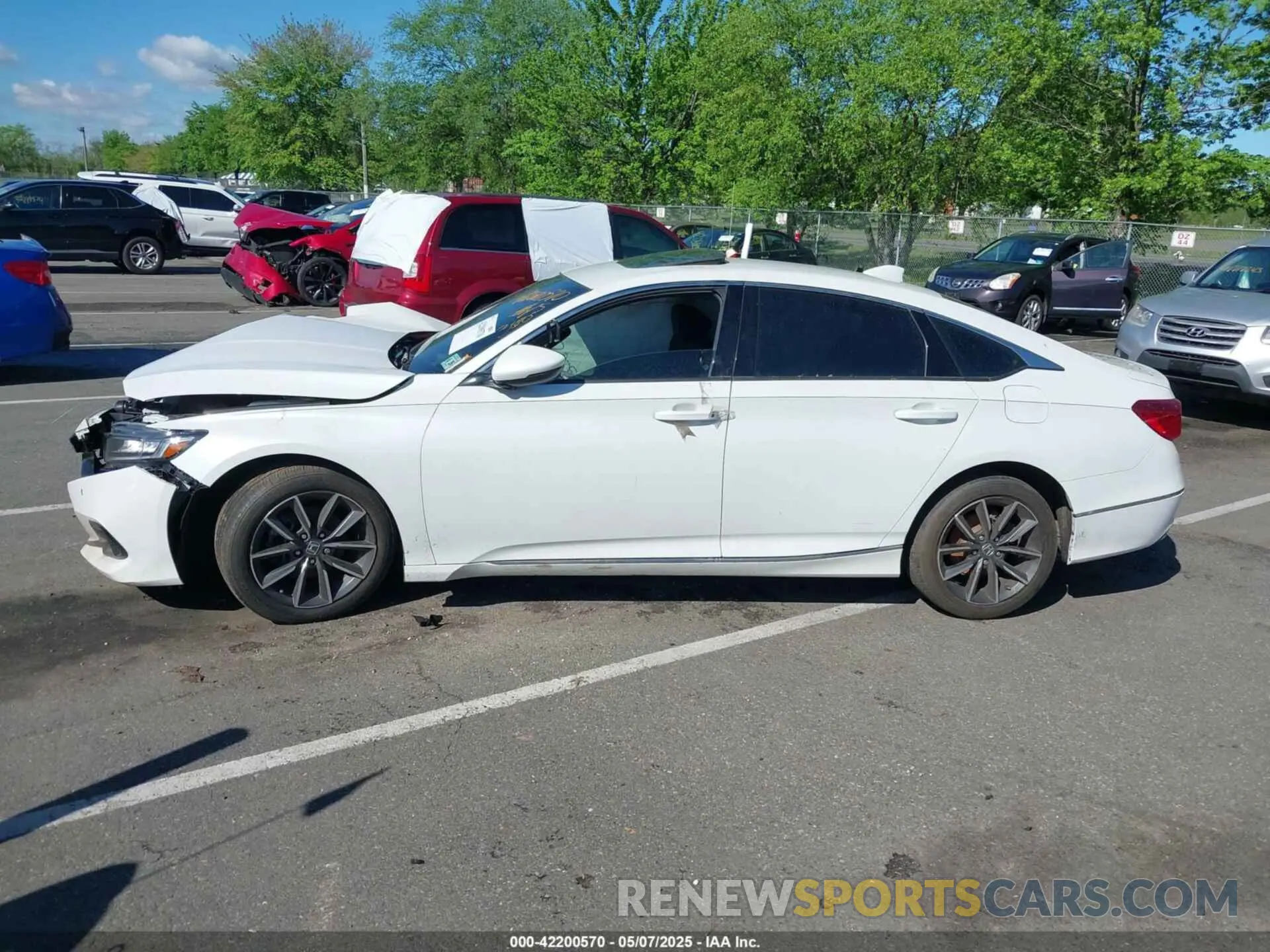 14 Photograph of a damaged car 1HGCV1F51MA072012 HONDA ACCORD 2021