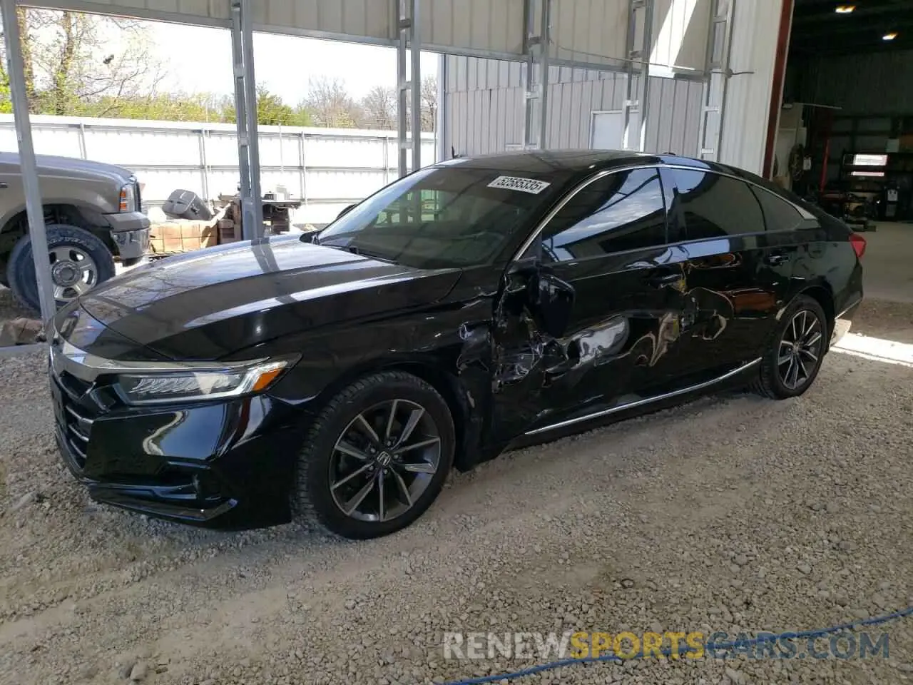 1 Photograph of a damaged car 1HGCV1F51MA083978 HONDA ACCORD 2021