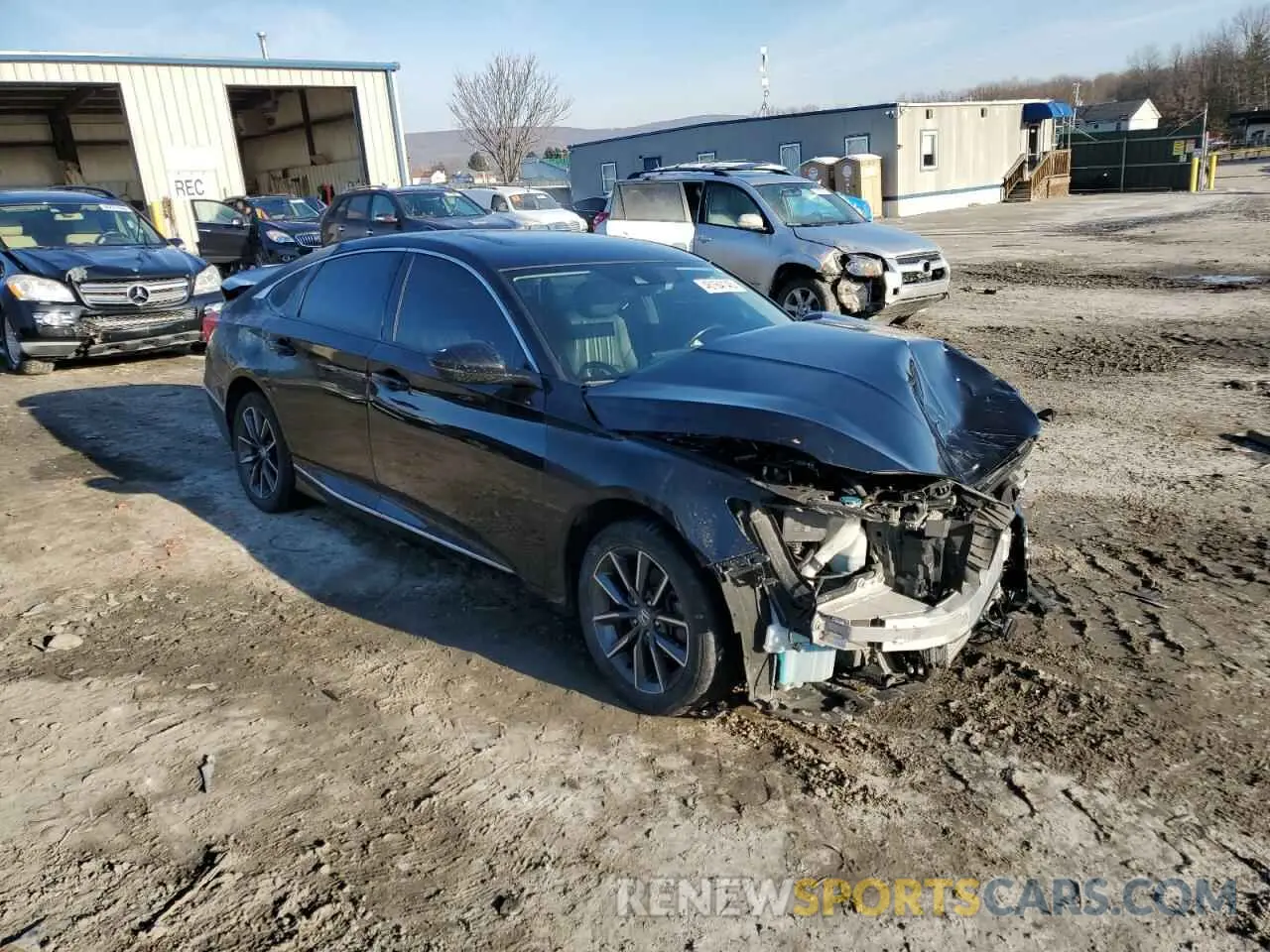 4 Photograph of a damaged car 1HGCV1F52MA057065 HONDA ACCORD 2021