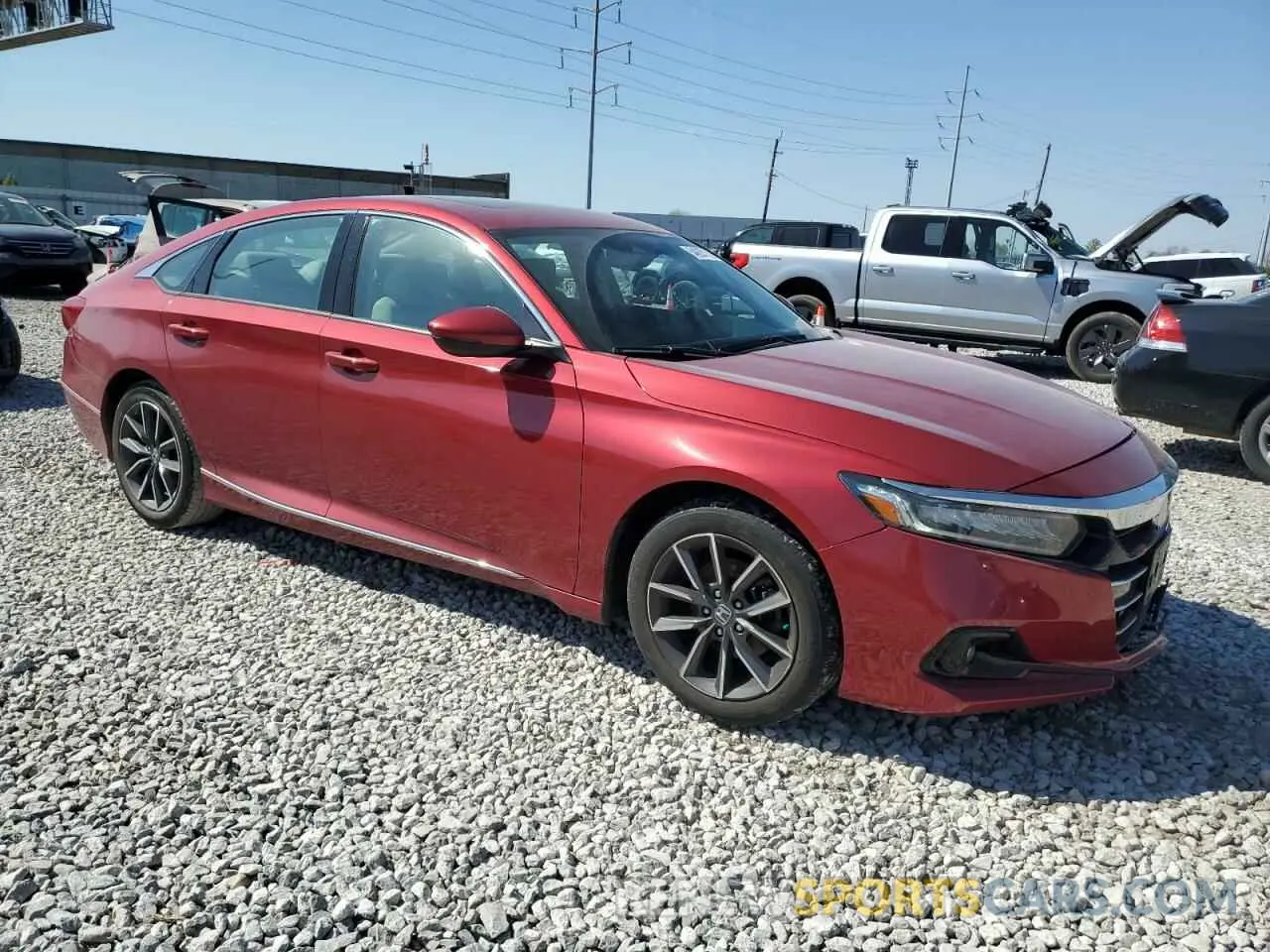 4 Photograph of a damaged car 1HGCV1F52MA076019 HONDA ACCORD 2021