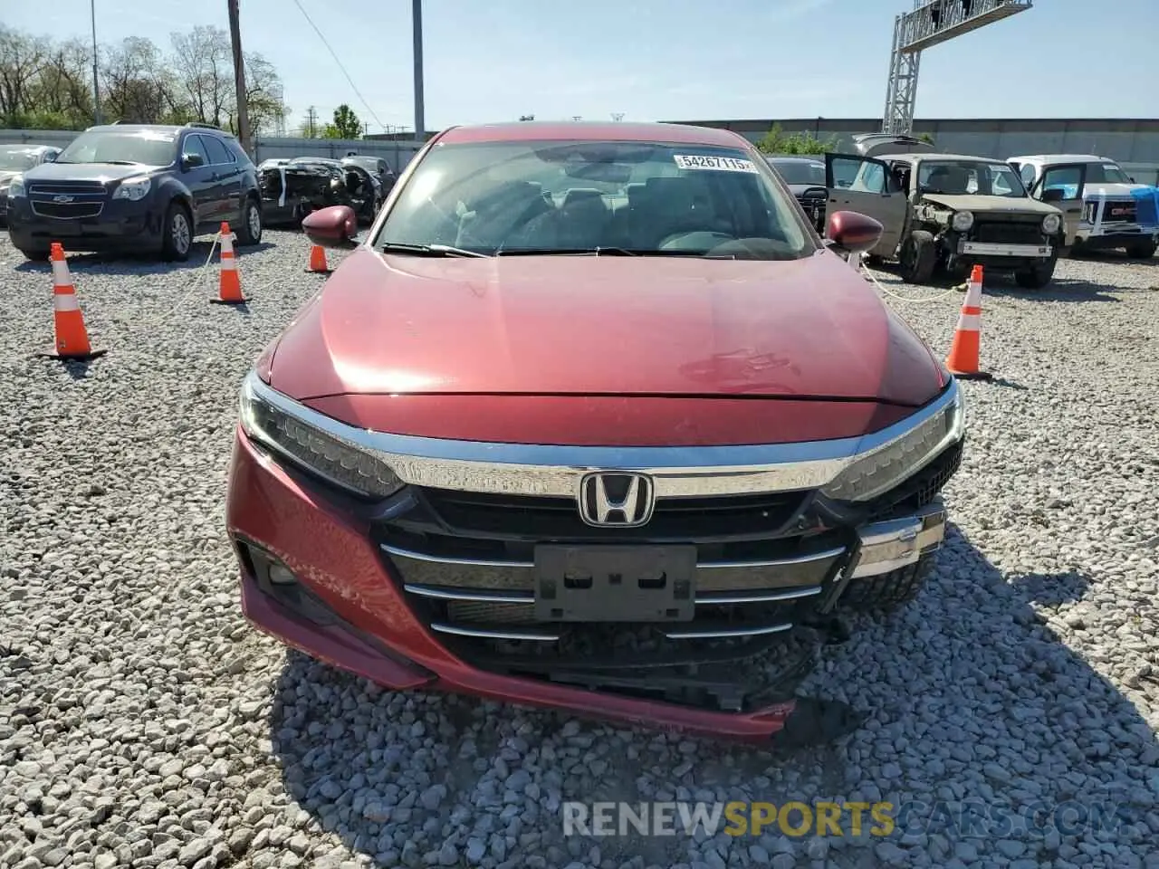 5 Photograph of a damaged car 1HGCV1F52MA076019 HONDA ACCORD 2021