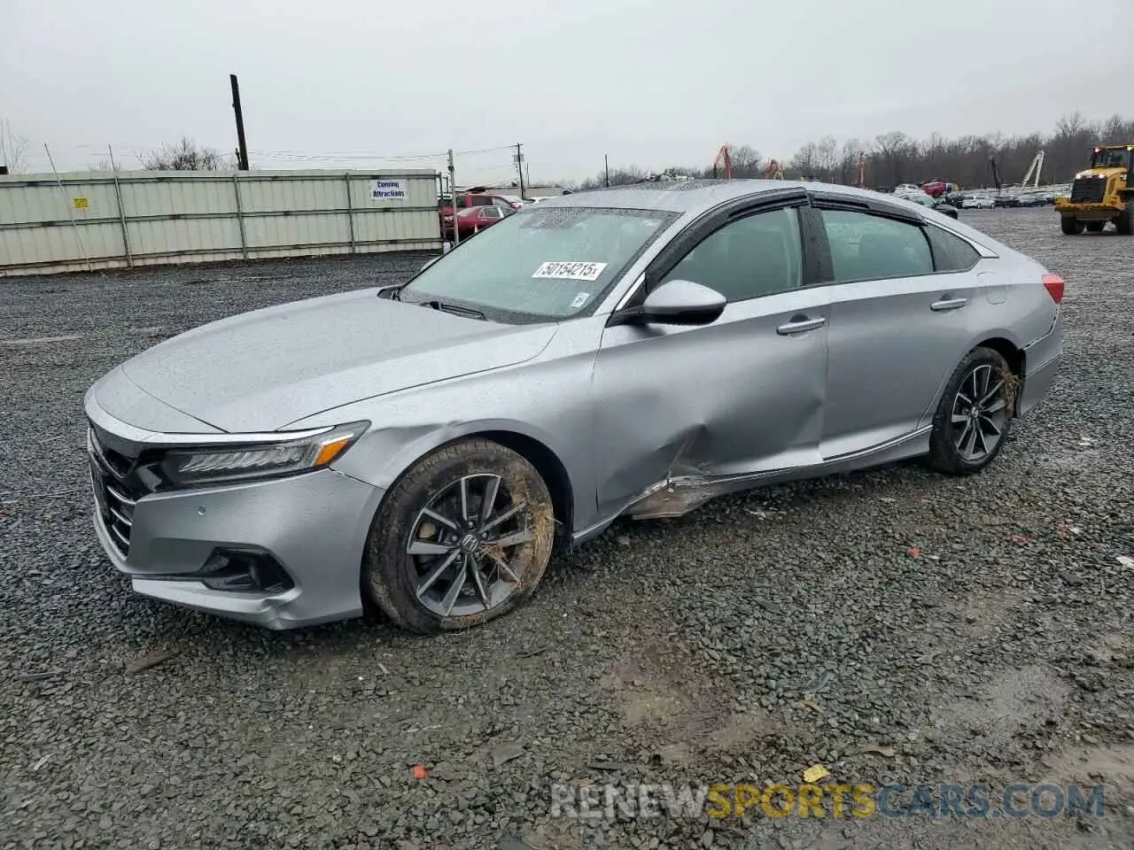 1 Photograph of a damaged car 1HGCV1F52MA085710 HONDA ACCORD 2021