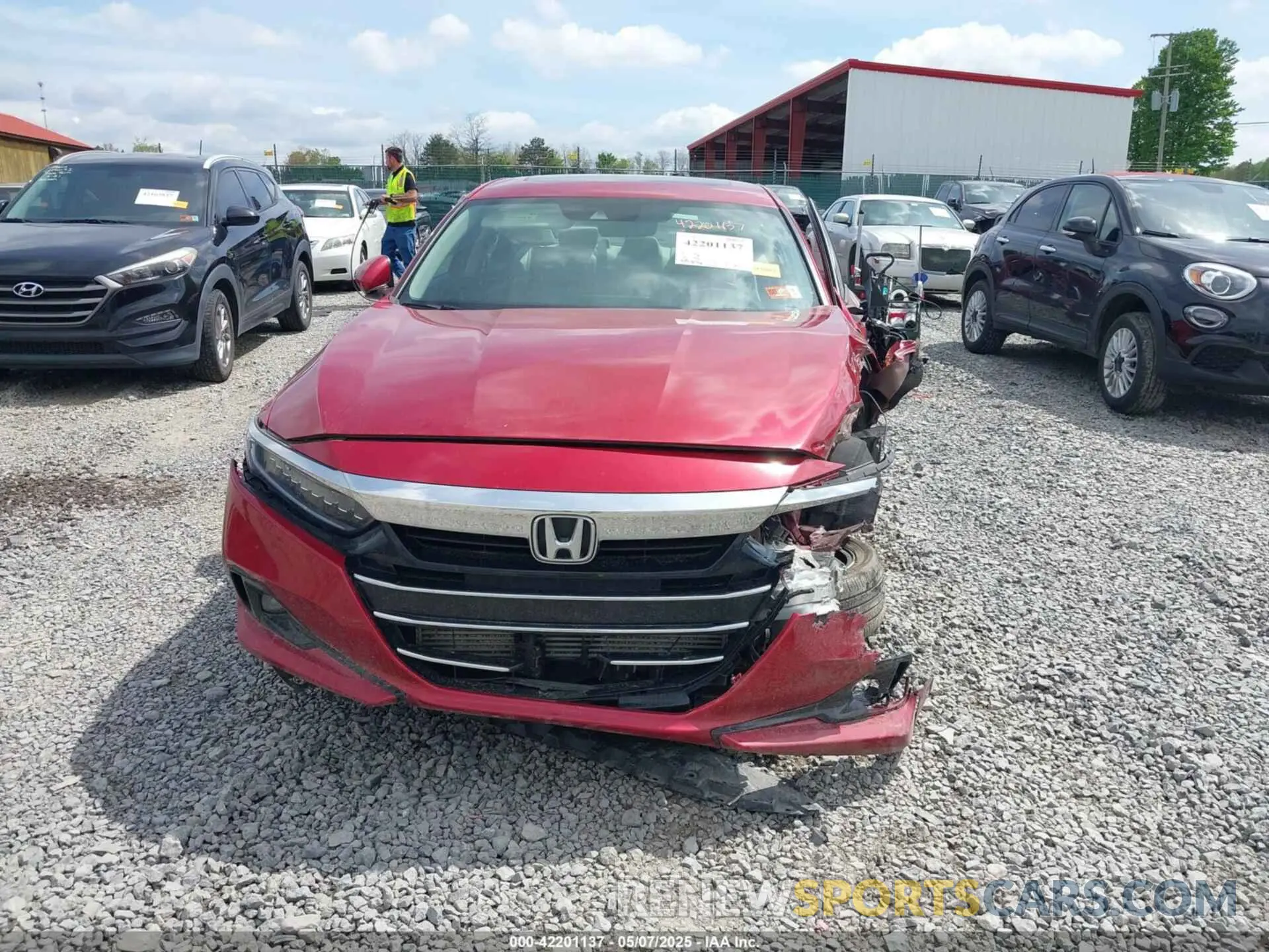 12 Photograph of a damaged car 1HGCV1F52MA094827 HONDA ACCORD 2021