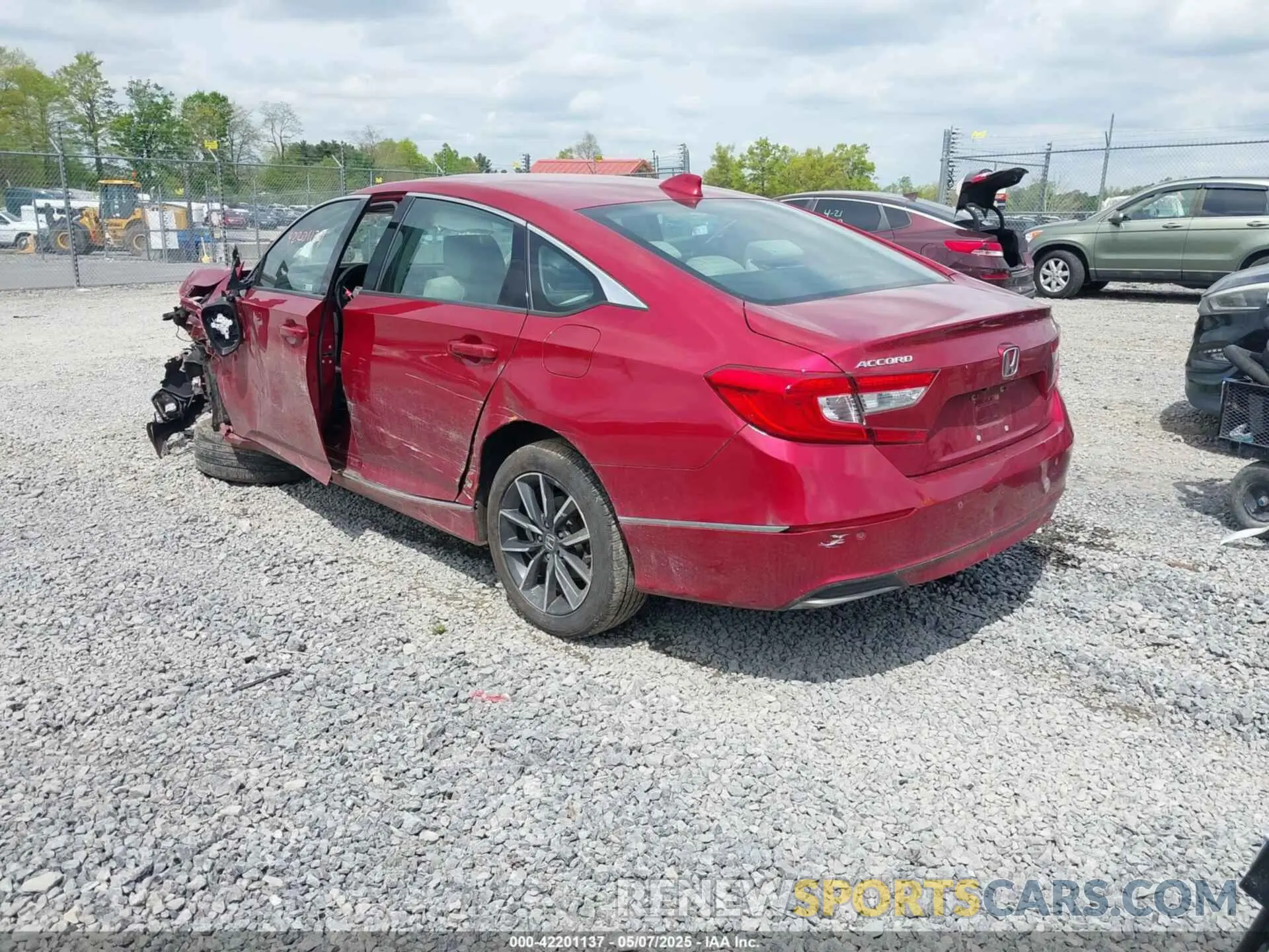 3 Photograph of a damaged car 1HGCV1F52MA094827 HONDA ACCORD 2021