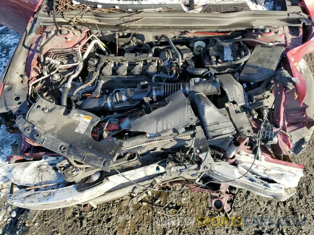 12 Photograph of a damaged car 1HGCV1F52MA094844 HONDA ACCORD 2021