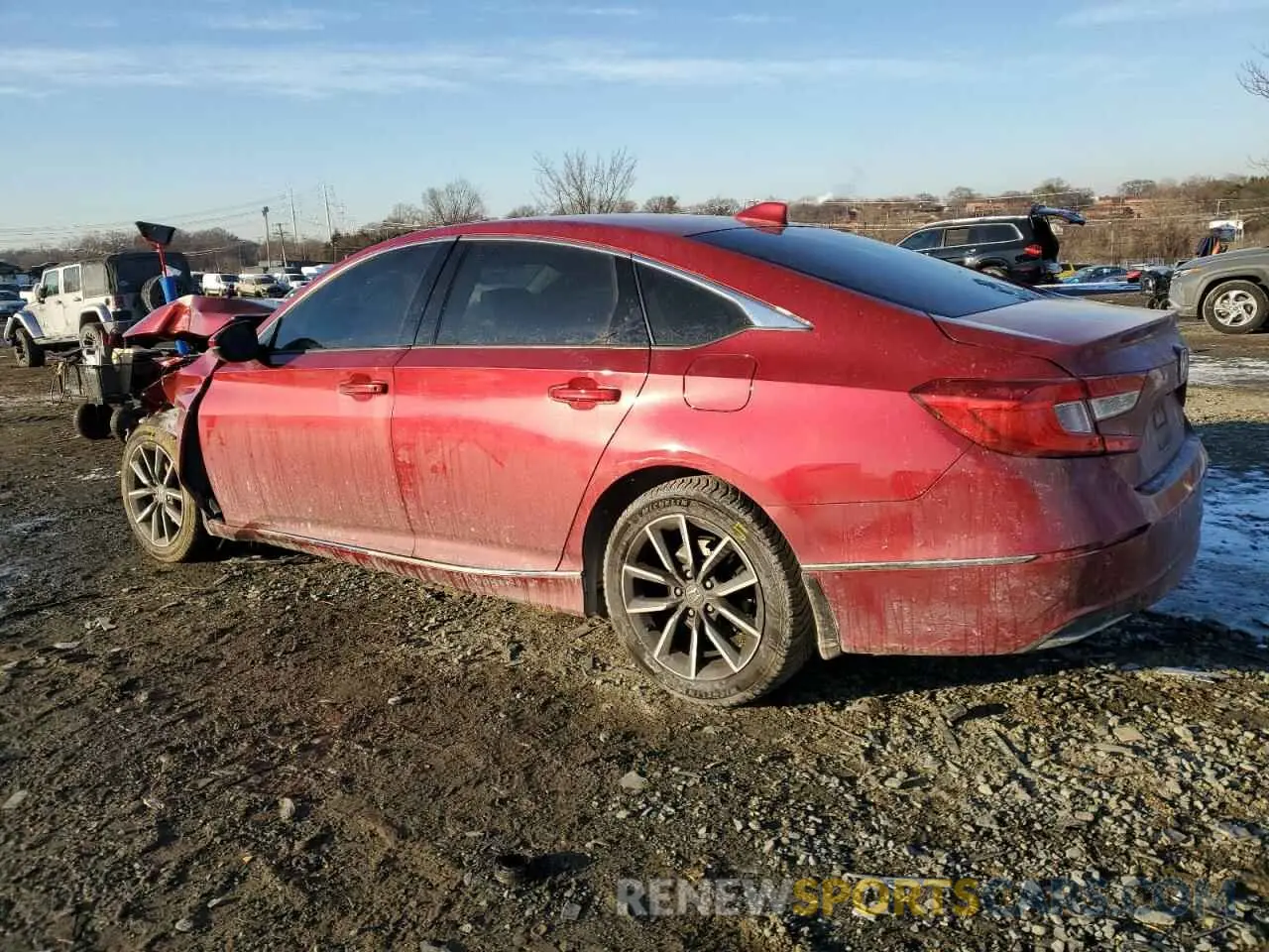 2 Photograph of a damaged car 1HGCV1F52MA094844 HONDA ACCORD 2021