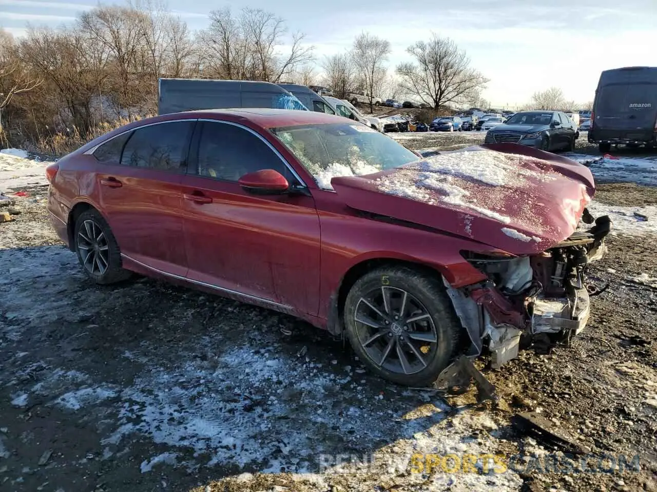 4 Photograph of a damaged car 1HGCV1F52MA094844 HONDA ACCORD 2021