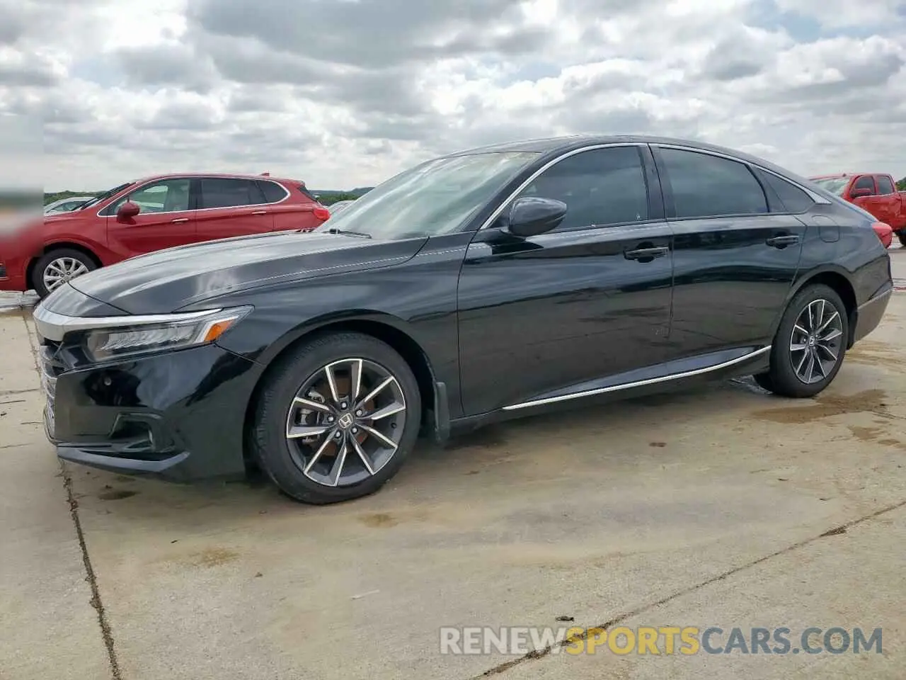 1 Photograph of a damaged car 1HGCV1F52MA115238 HONDA ACCORD 2021