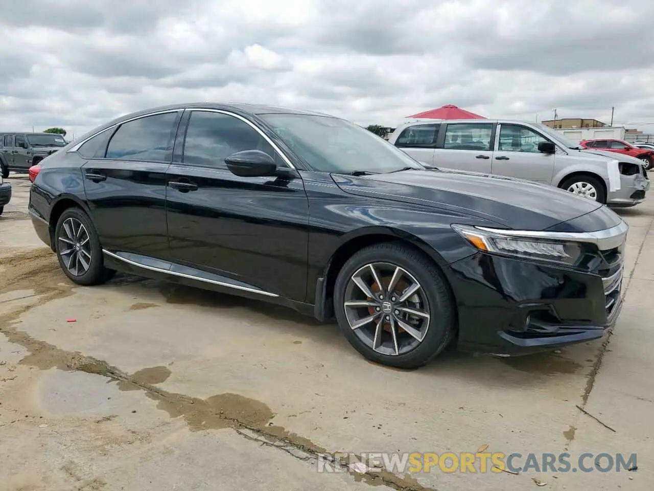 4 Photograph of a damaged car 1HGCV1F52MA115238 HONDA ACCORD 2021