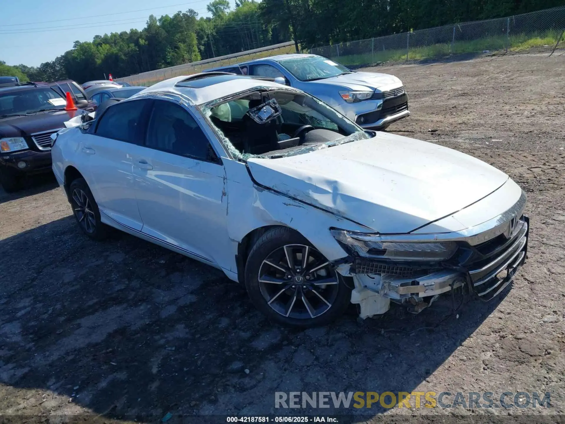 1 Photograph of a damaged car 1HGCV1F53MA022776 HONDA ACCORD 2021