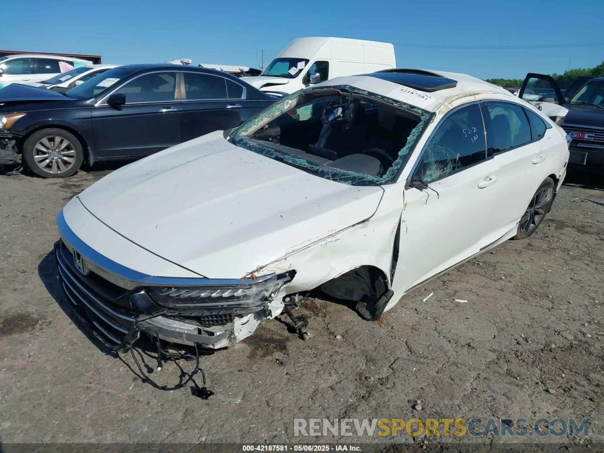2 Photograph of a damaged car 1HGCV1F53MA022776 HONDA ACCORD 2021
