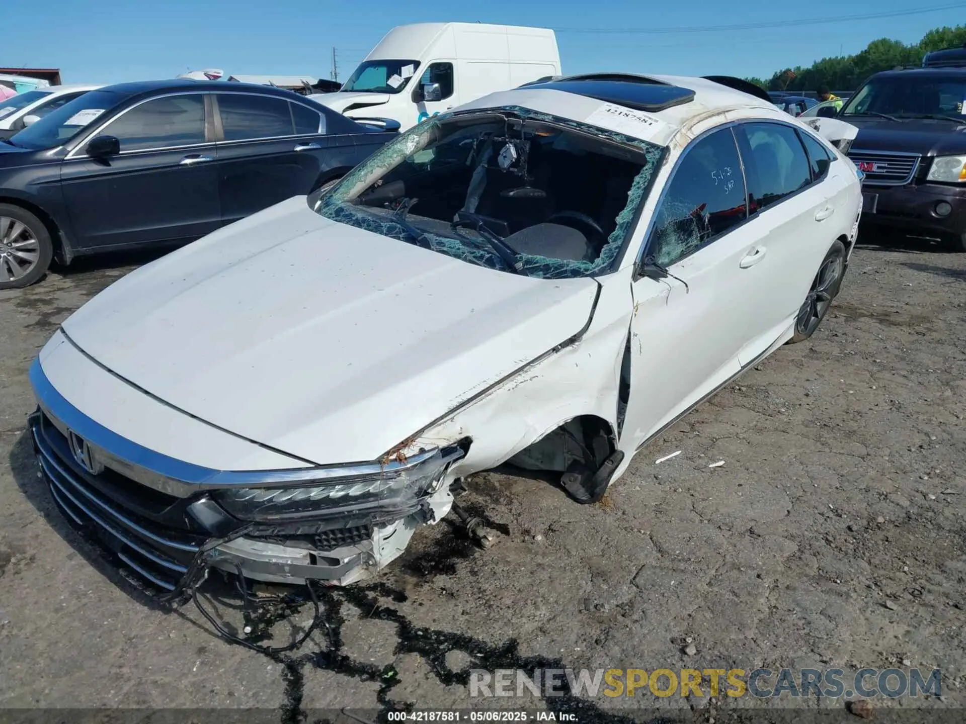 6 Photograph of a damaged car 1HGCV1F53MA022776 HONDA ACCORD 2021