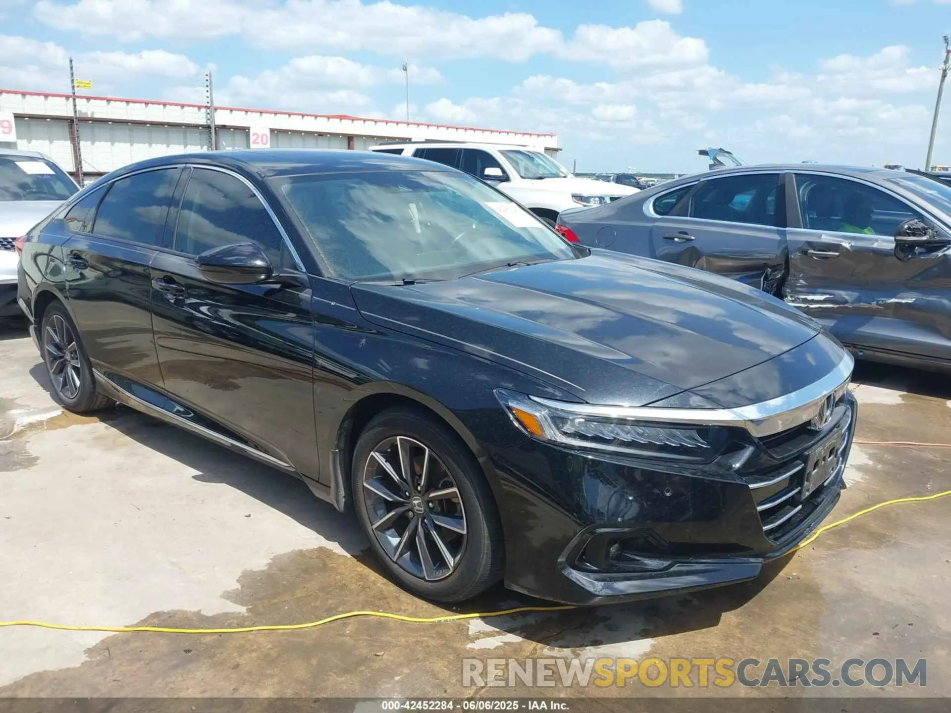 1 Photograph of a damaged car 1HGCV1F54MA002326 HONDA ACCORD 2021