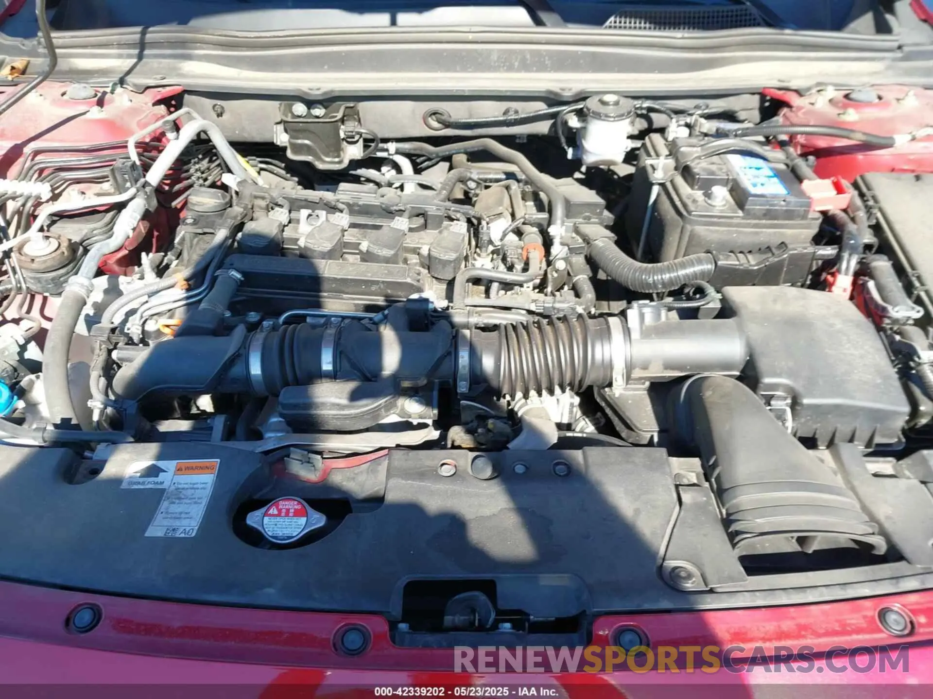 10 Photograph of a damaged car 1HGCV1F54MA021667 HONDA ACCORD 2021