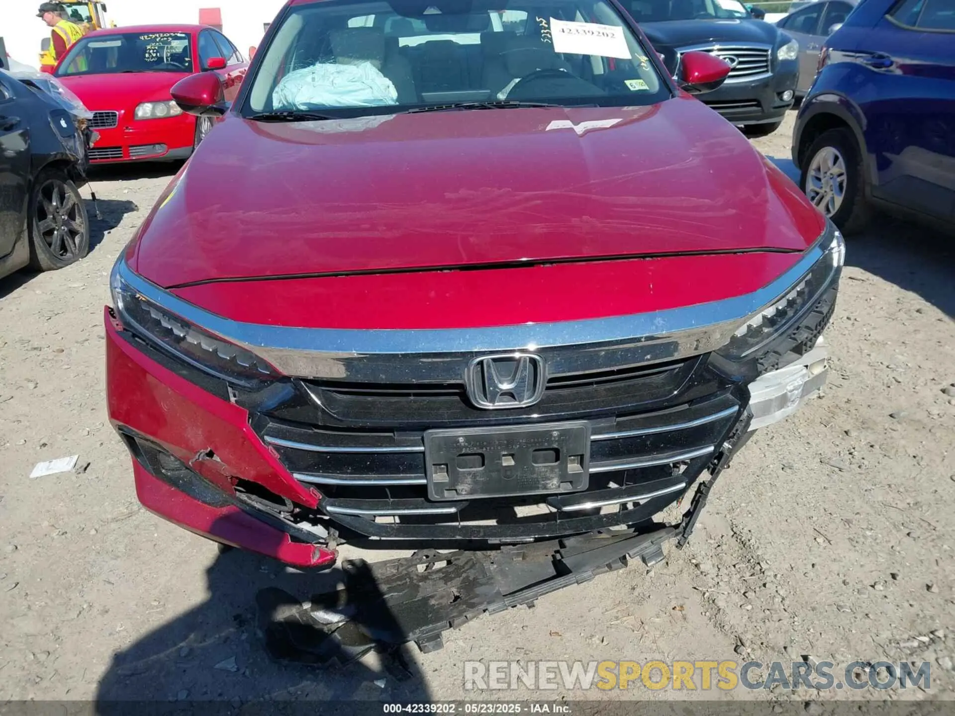 11 Photograph of a damaged car 1HGCV1F54MA021667 HONDA ACCORD 2021