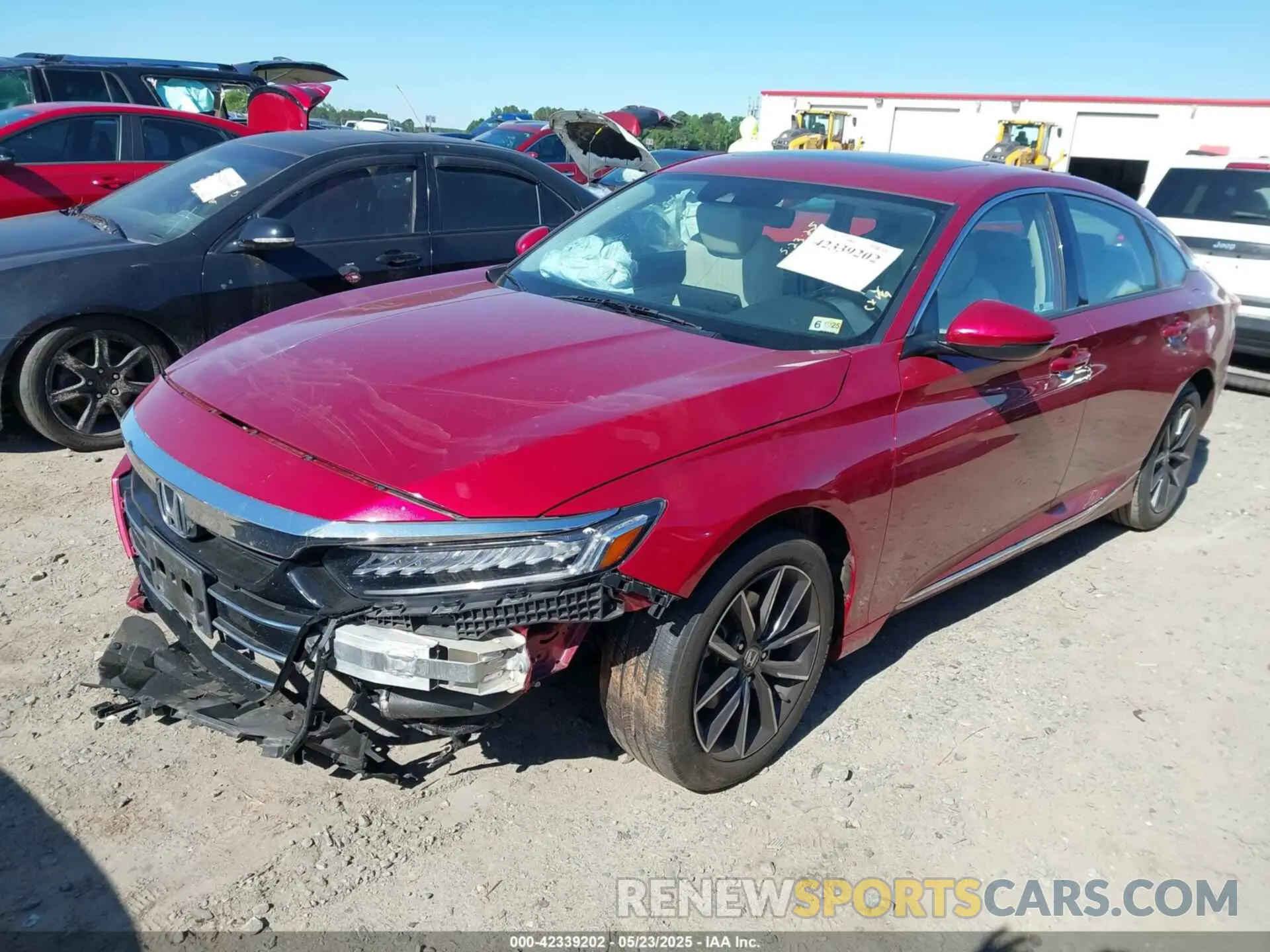2 Photograph of a damaged car 1HGCV1F54MA021667 HONDA ACCORD 2021