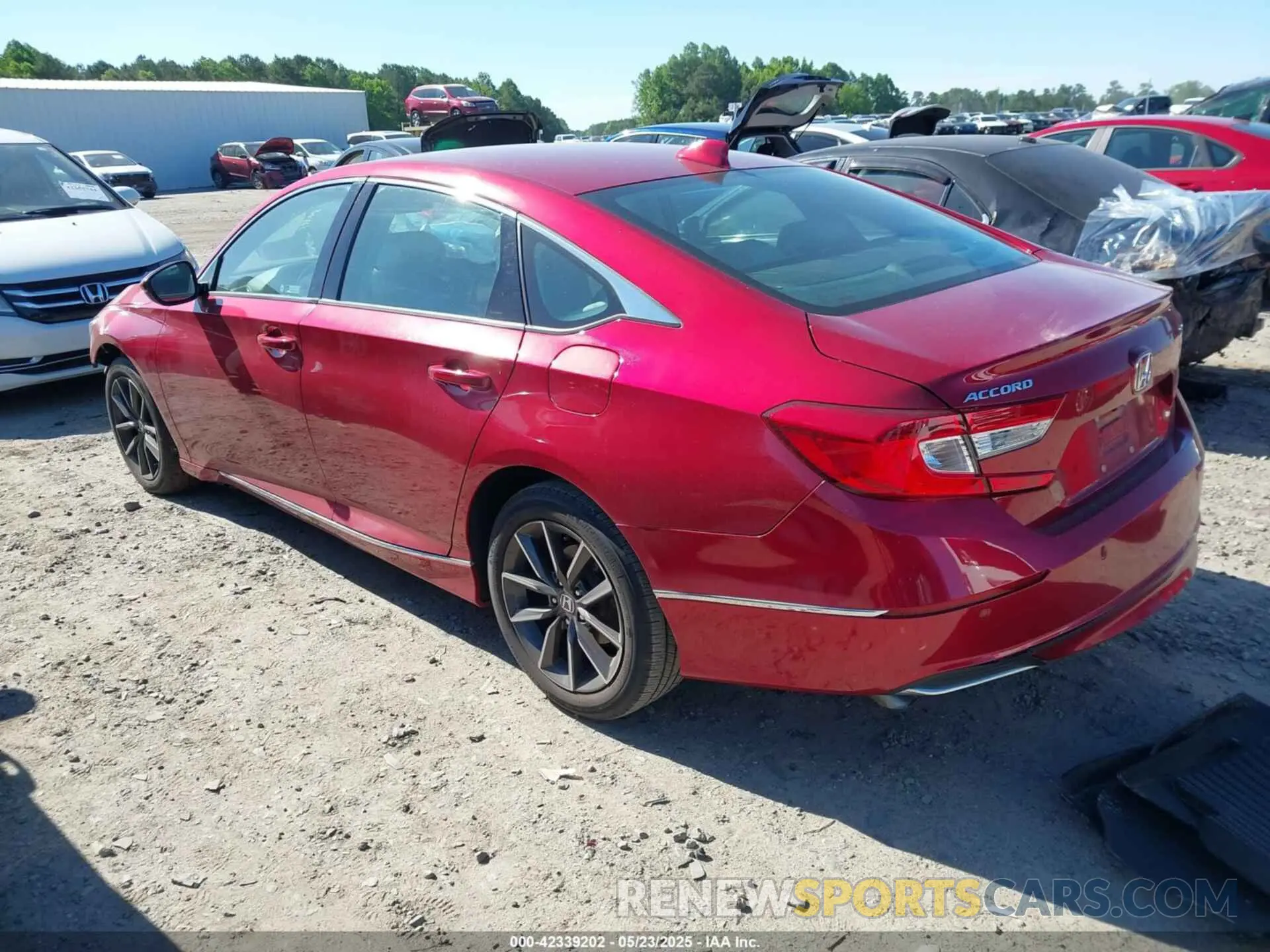 3 Photograph of a damaged car 1HGCV1F54MA021667 HONDA ACCORD 2021