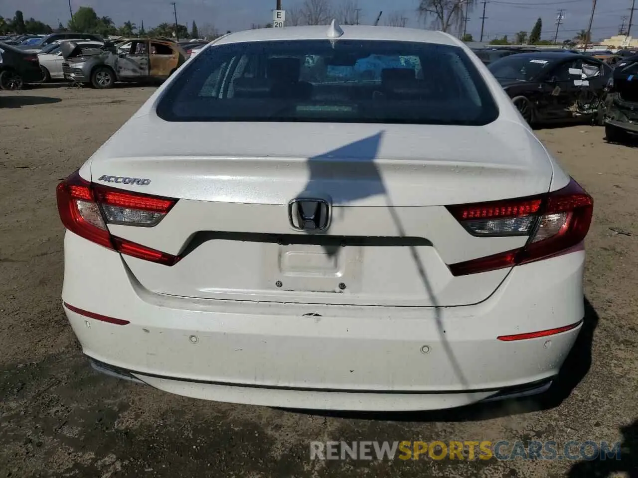 6 Photograph of a damaged car 1HGCV1F54MA076328 HONDA ACCORD 2021