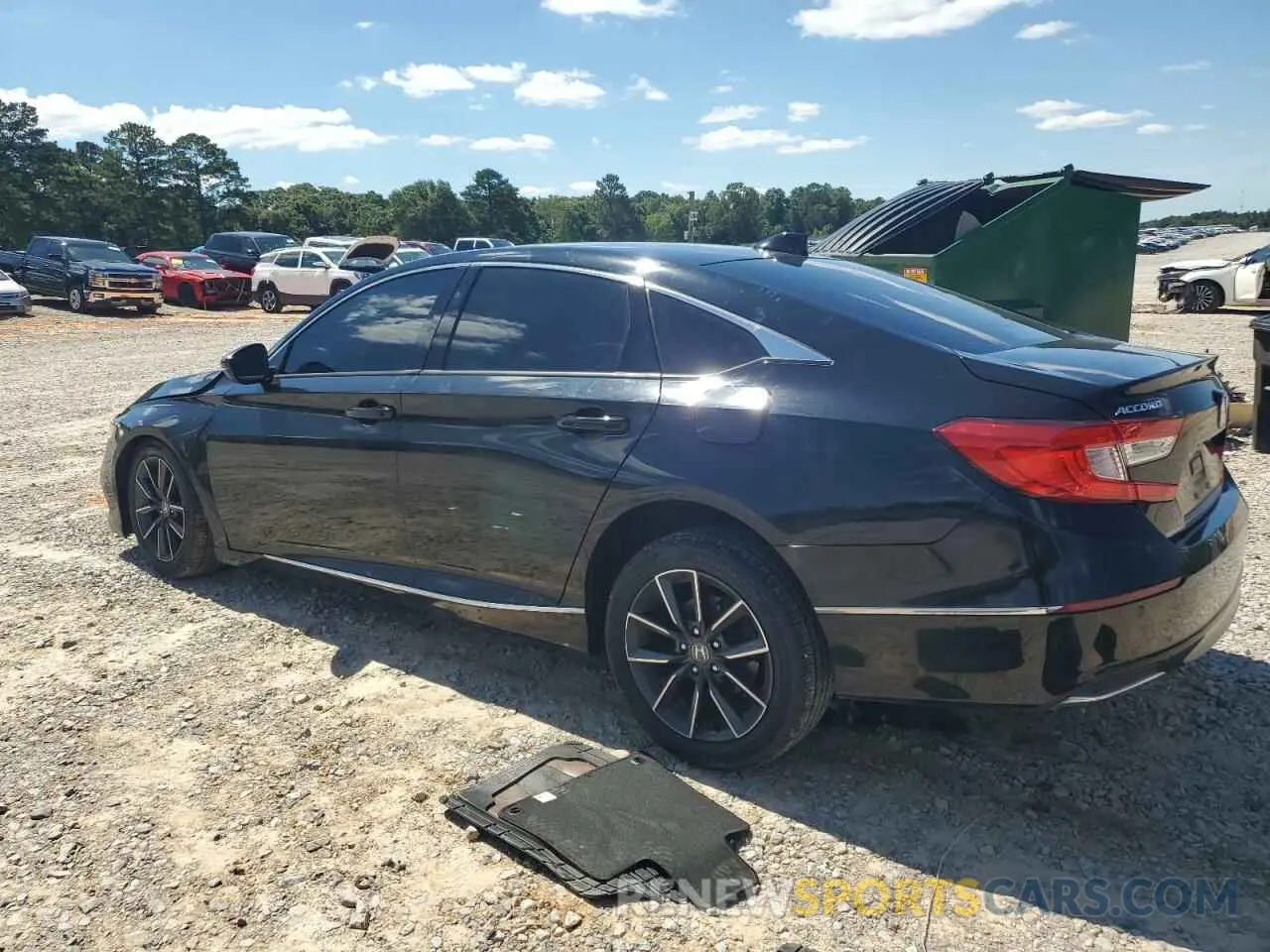 2 Photograph of a damaged car 1HGCV1F55MA030300 HONDA ACCORD 2021