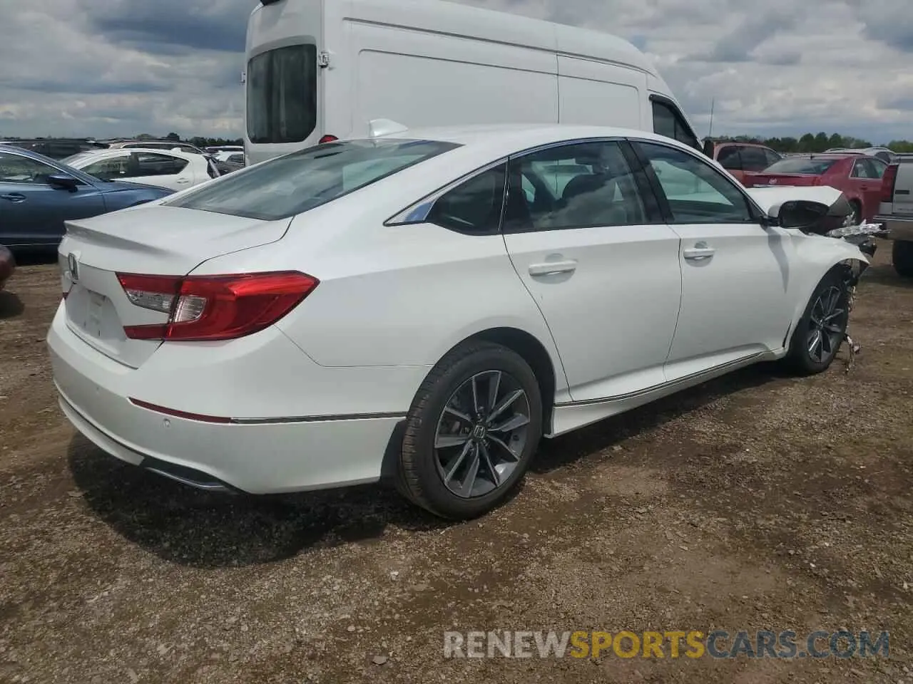 3 Photograph of a damaged car 1HGCV1F55MA039272 HONDA ACCORD 2021