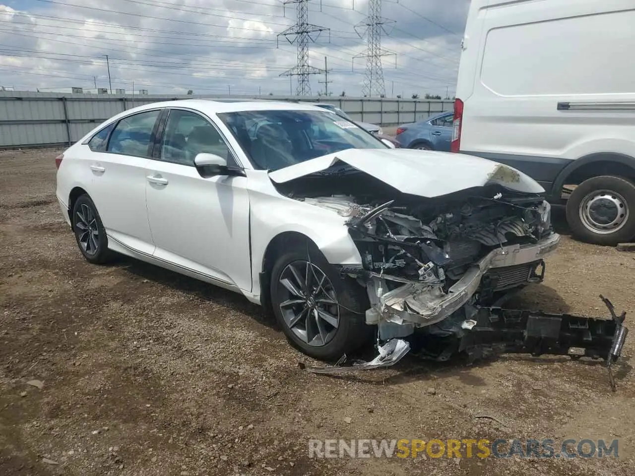 4 Photograph of a damaged car 1HGCV1F55MA039272 HONDA ACCORD 2021