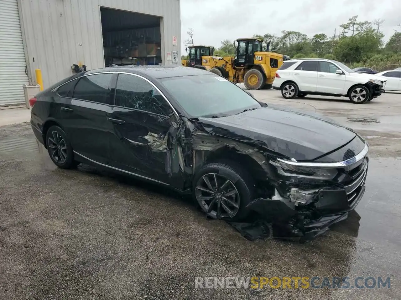 4 Photograph of a damaged car 1HGCV1F55MA050465 HONDA ACCORD 2021