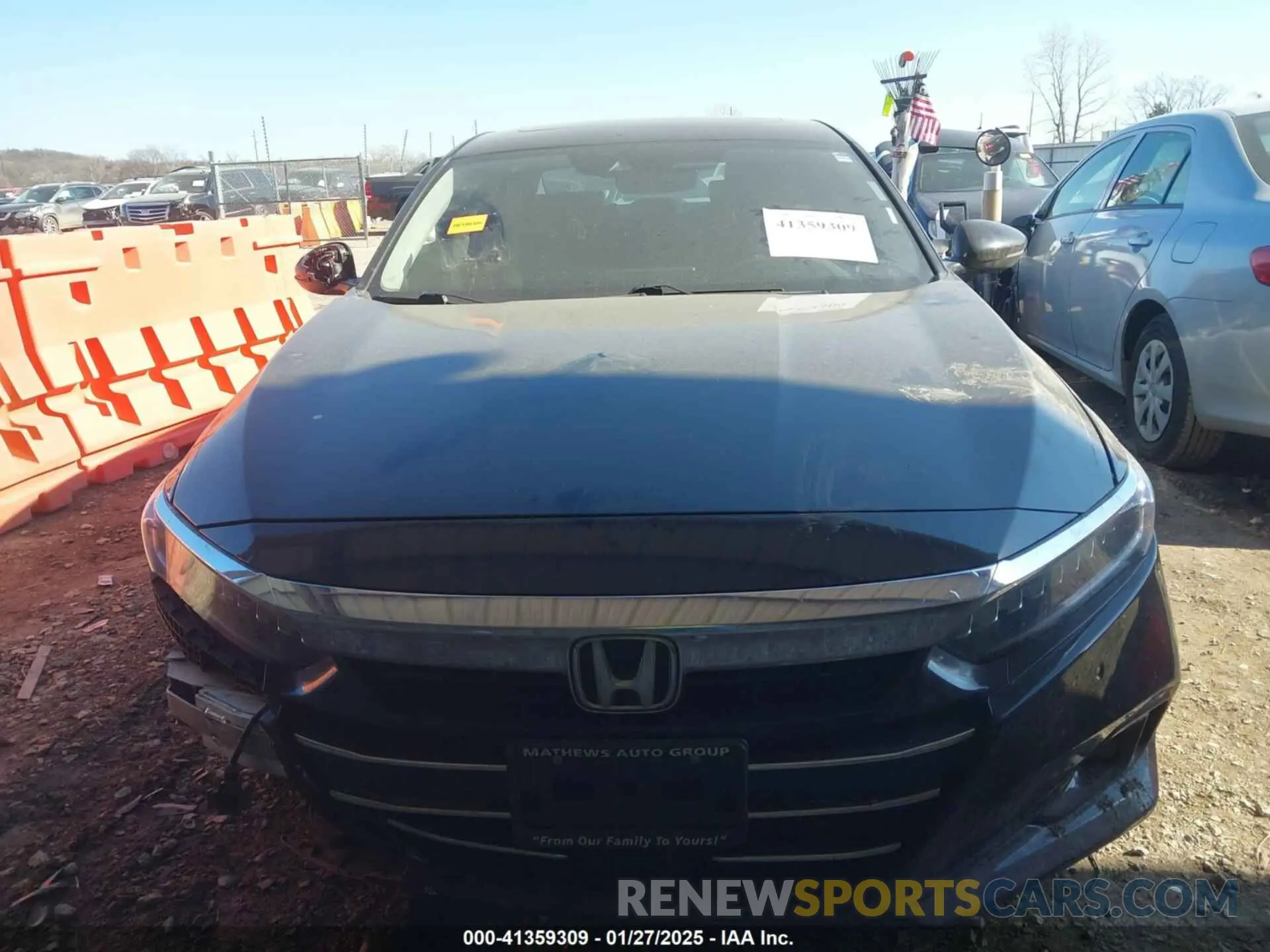 13 Photograph of a damaged car 1HGCV1F56MA050457 HONDA ACCORD 2021