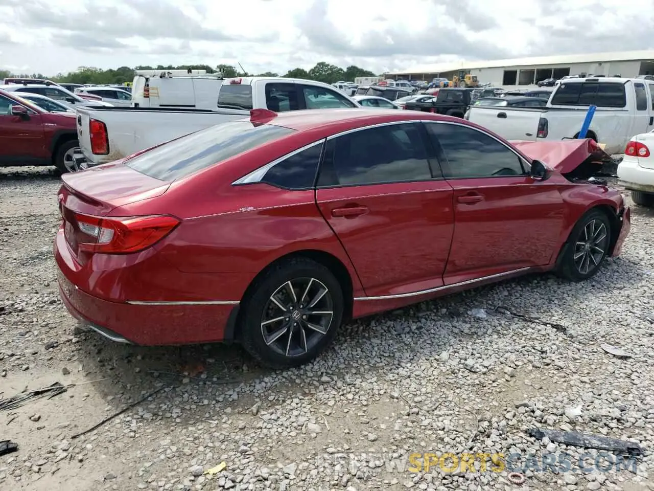 3 Photograph of a damaged car 1HGCV1F56MA078212 HONDA ACCORD 2021