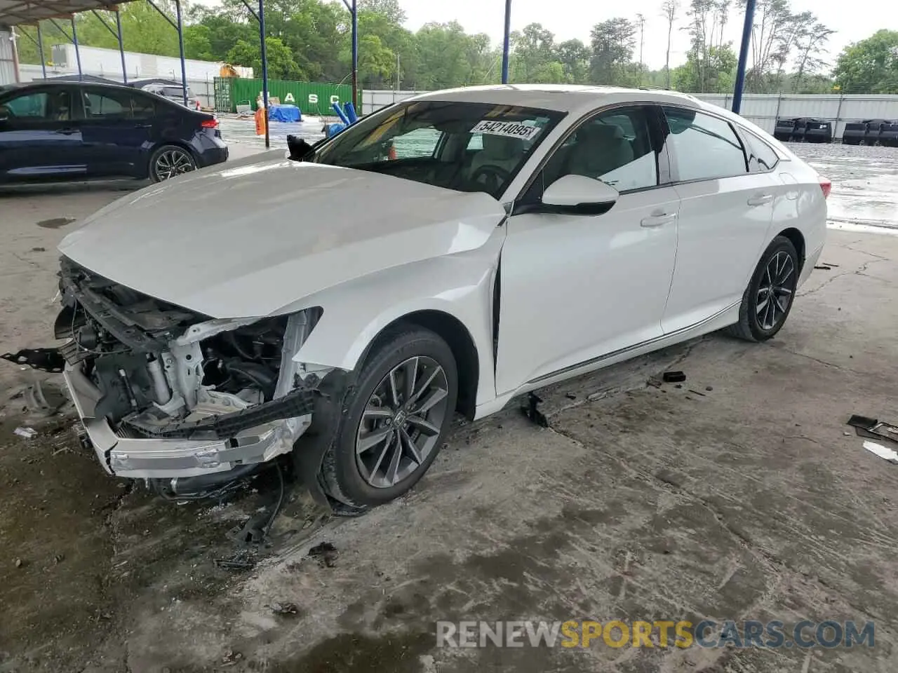 1 Photograph of a damaged car 1HGCV1F56MA088450 HONDA ACCORD 2021