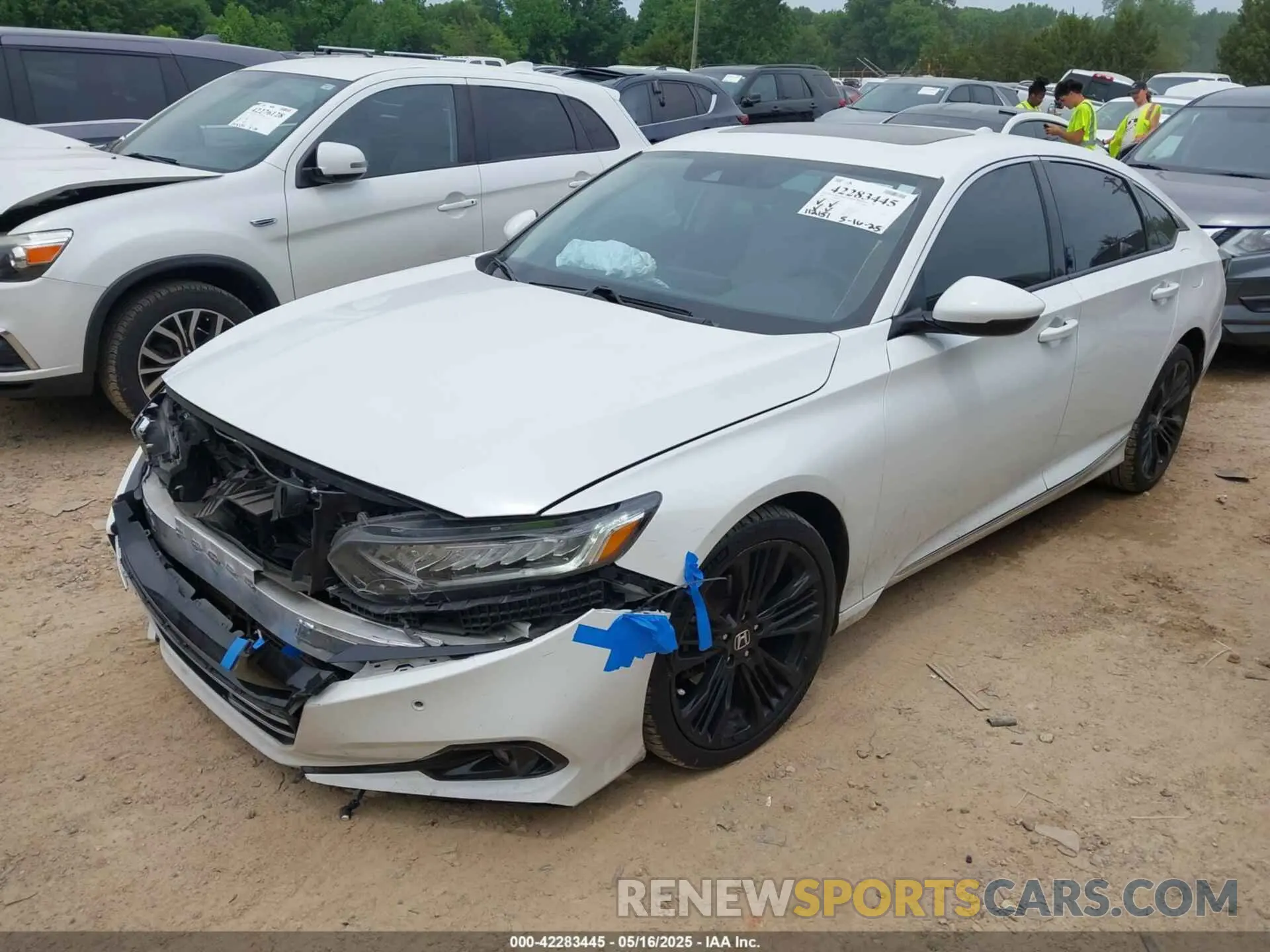 2 Photograph of a damaged car 1HGCV1F56MA103884 HONDA ACCORD 2021