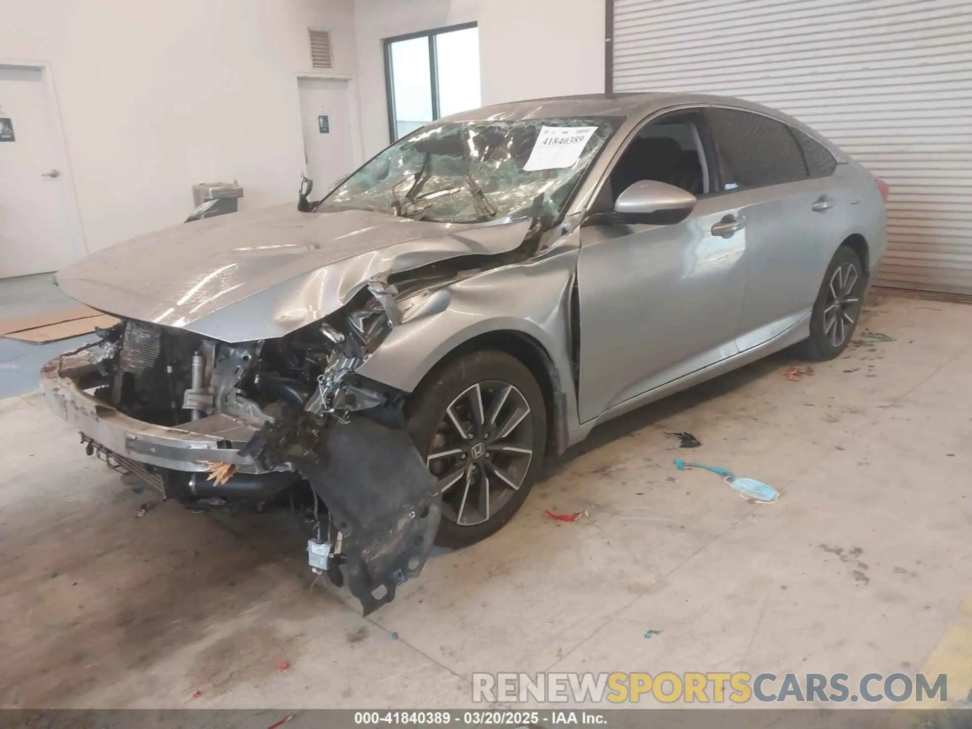 2 Photograph of a damaged car 1HGCV1F56MA115792 HONDA ACCORD 2021