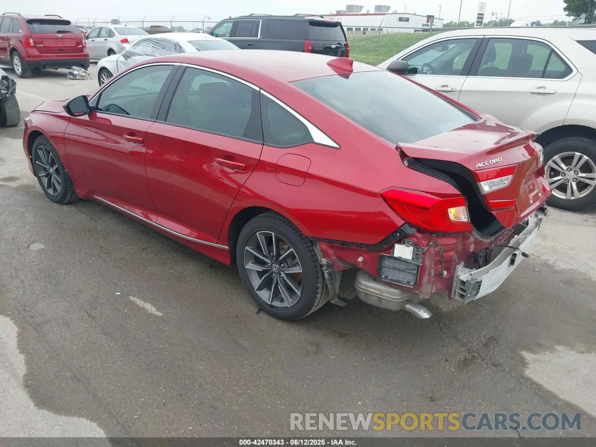 3 Photograph of a damaged car 1HGCV1F57MA003003 HONDA ACCORD 2021