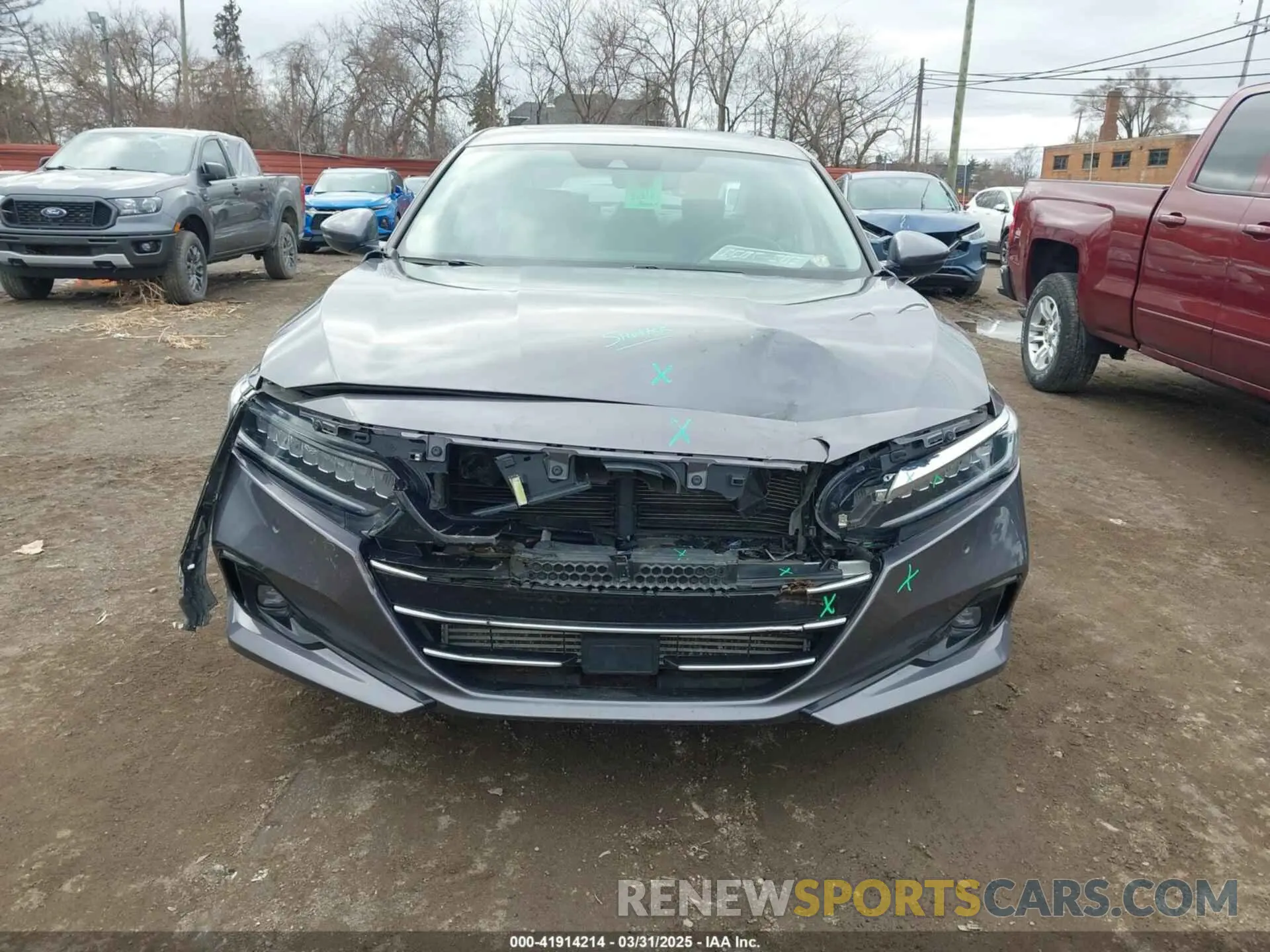 12 Photograph of a damaged car 1HGCV1F57MA005172 HONDA ACCORD 2021