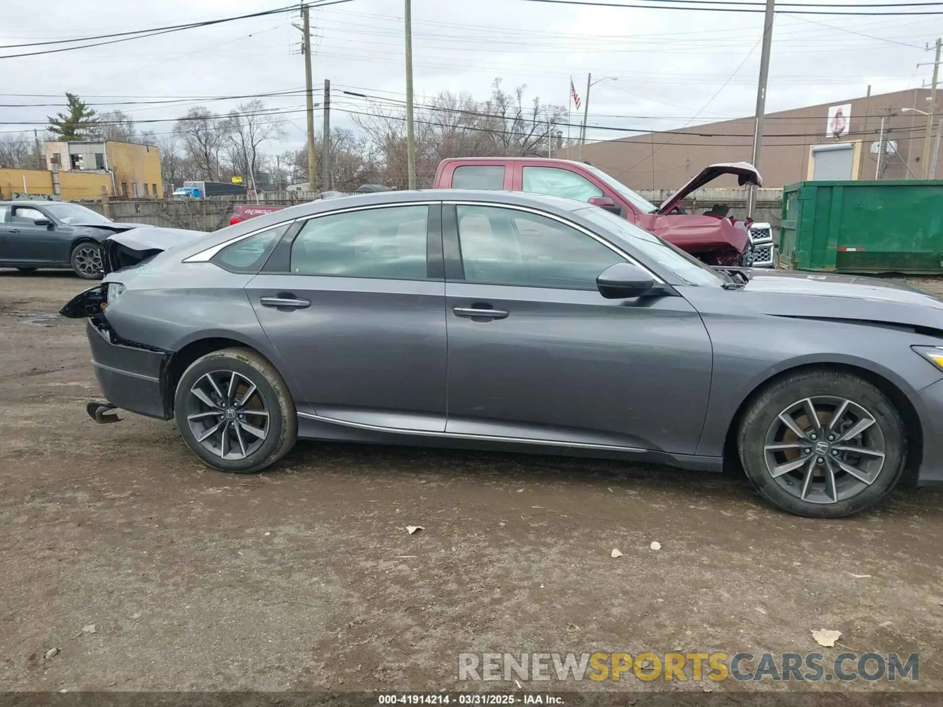 13 Photograph of a damaged car 1HGCV1F57MA005172 HONDA ACCORD 2021