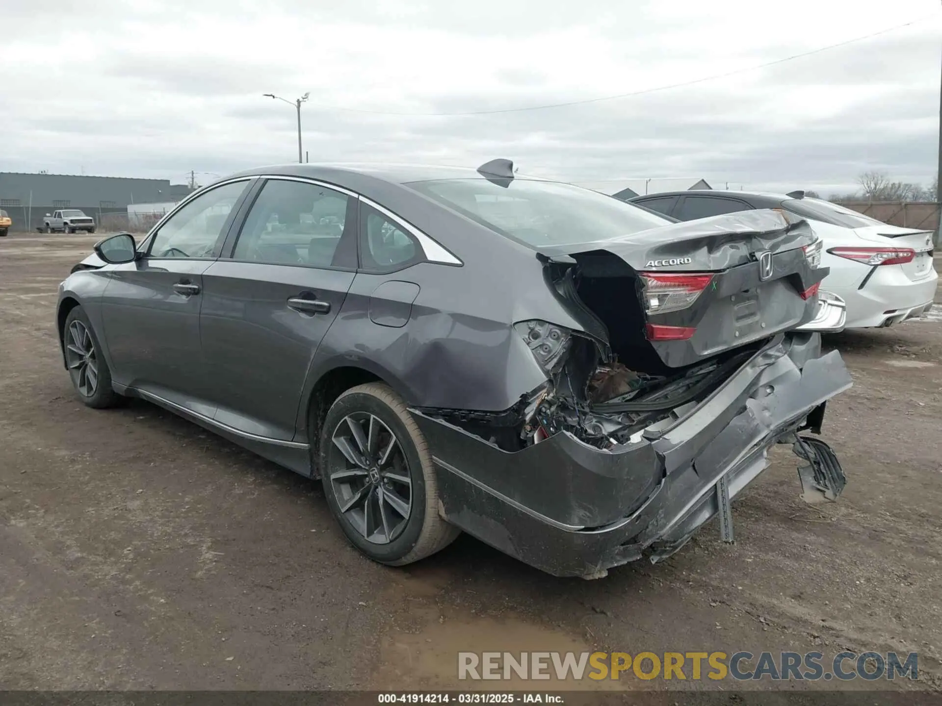 3 Photograph of a damaged car 1HGCV1F57MA005172 HONDA ACCORD 2021