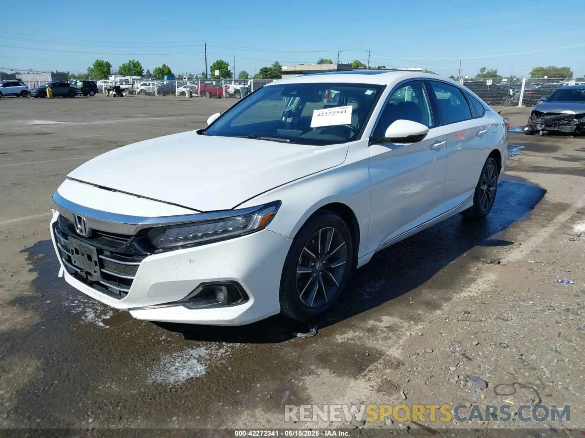 2 Photograph of a damaged car 1HGCV1F57MA016026 HONDA ACCORD 2021