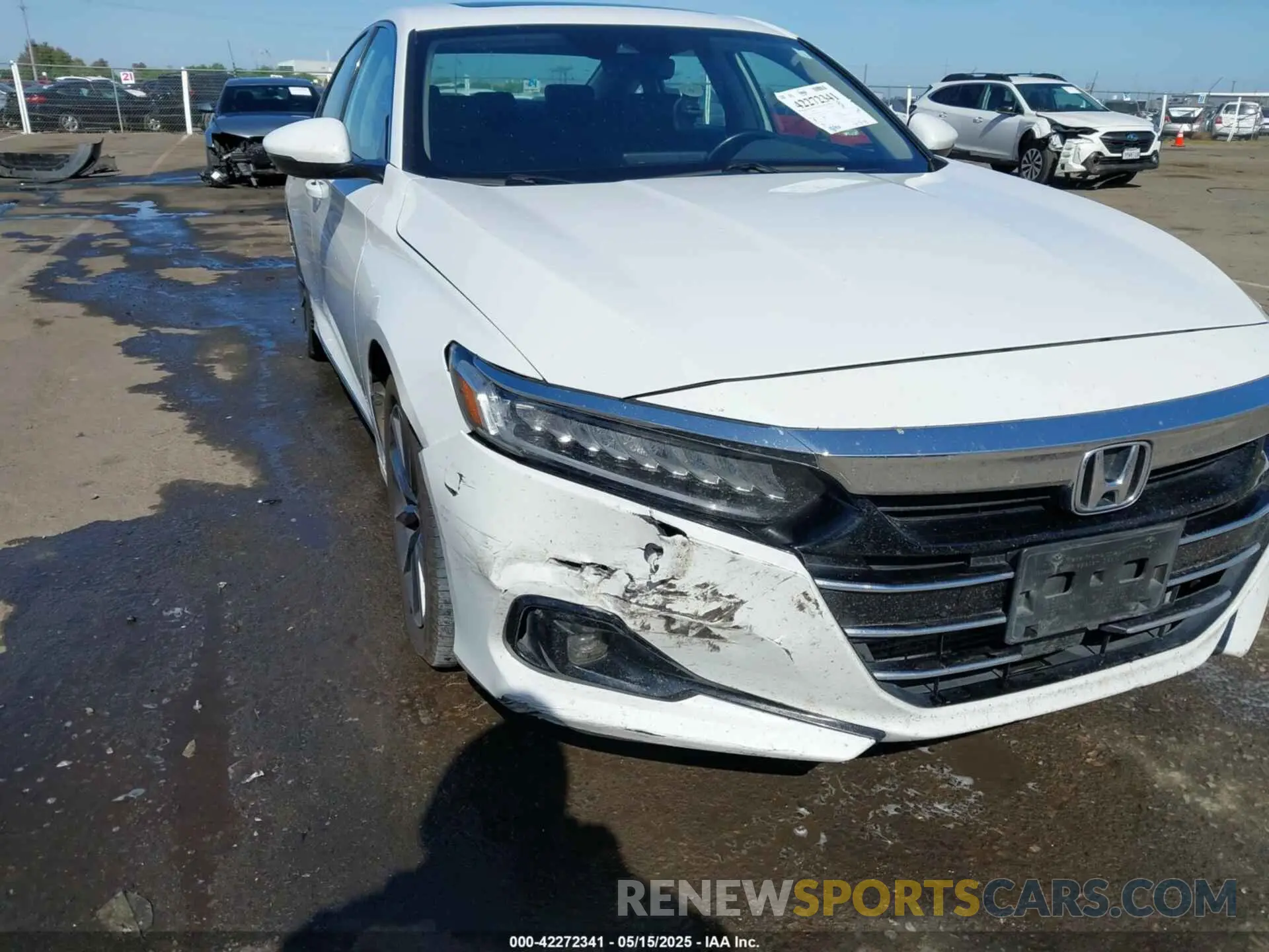 6 Photograph of a damaged car 1HGCV1F57MA016026 HONDA ACCORD 2021