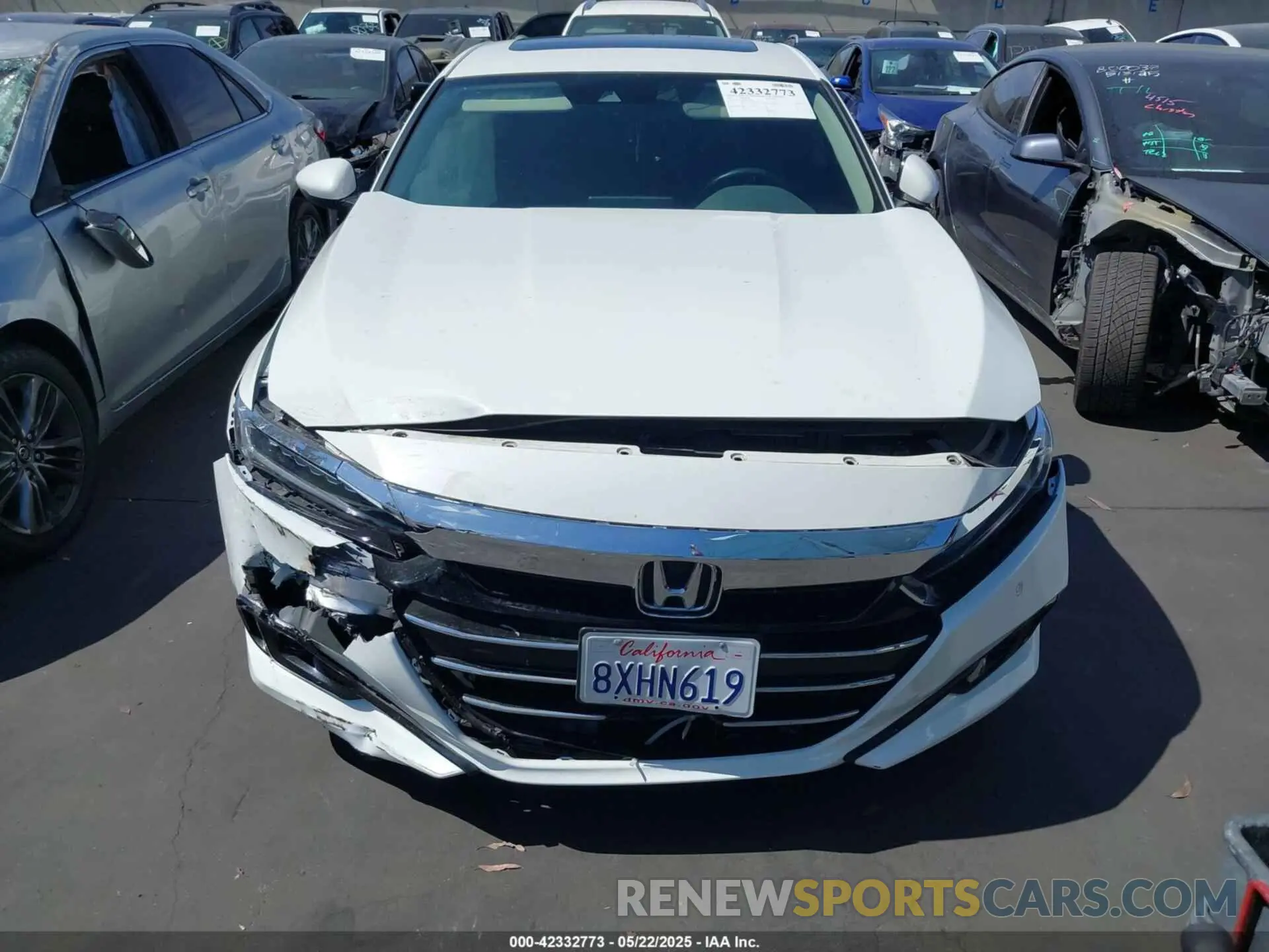 13 Photograph of a damaged car 1HGCV1F57MA074704 HONDA ACCORD 2021