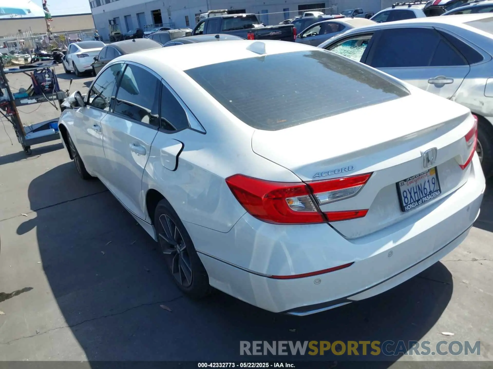 3 Photograph of a damaged car 1HGCV1F57MA074704 HONDA ACCORD 2021