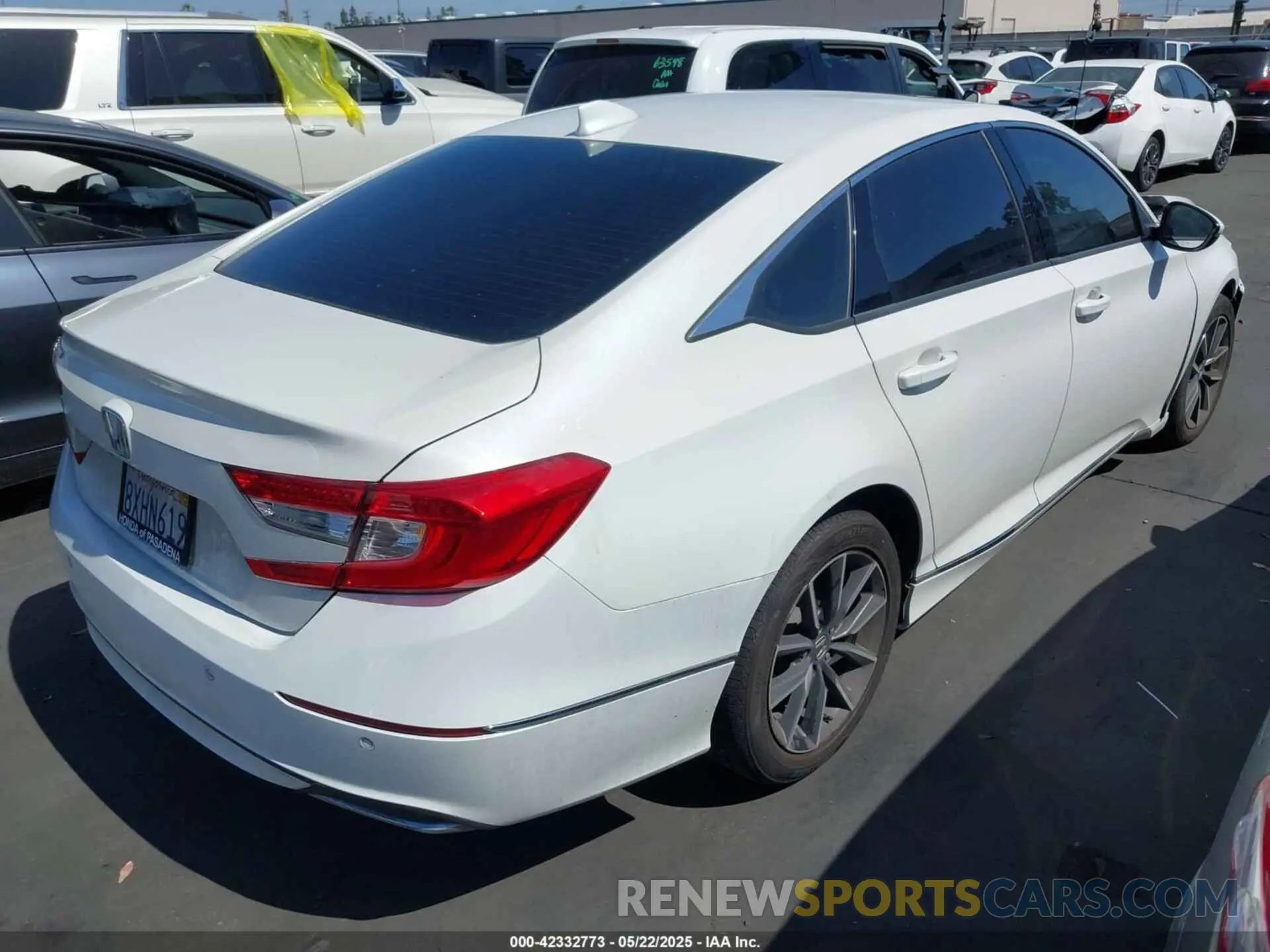 4 Photograph of a damaged car 1HGCV1F57MA074704 HONDA ACCORD 2021