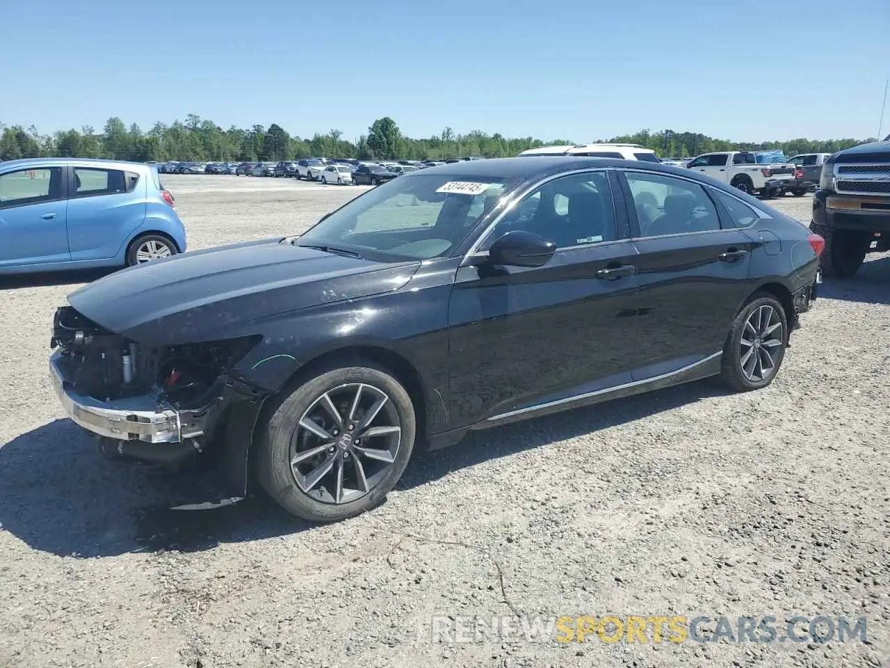 1 Photograph of a damaged car 1HGCV1F57MA092264 HONDA ACCORD 2021