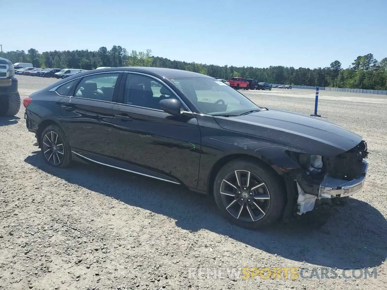 4 Photograph of a damaged car 1HGCV1F57MA092264 HONDA ACCORD 2021